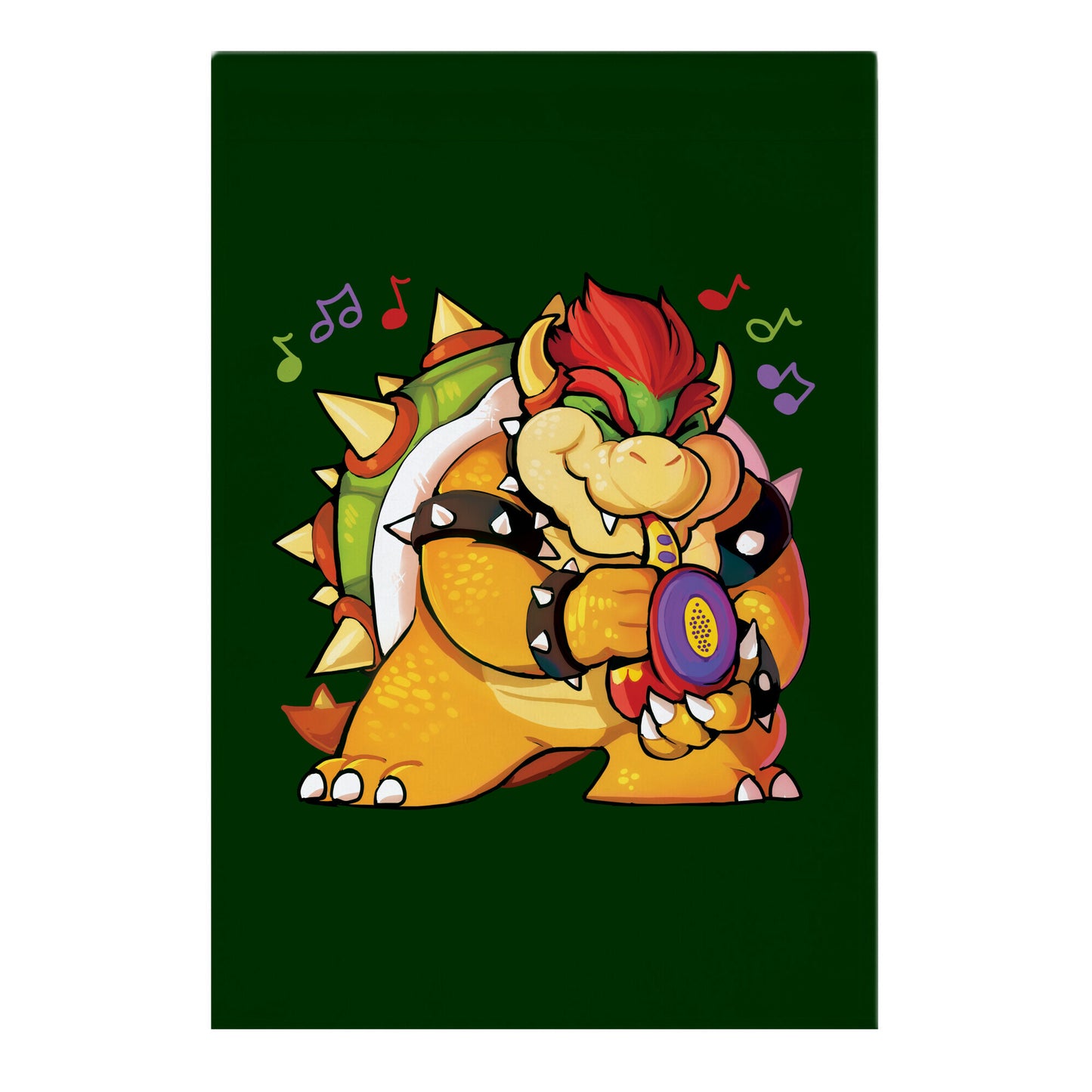 Sax-a-boom bowser Garden Flag