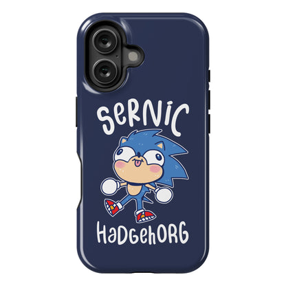 Derpy Sonic Sernic Hadgehorg Phone Case