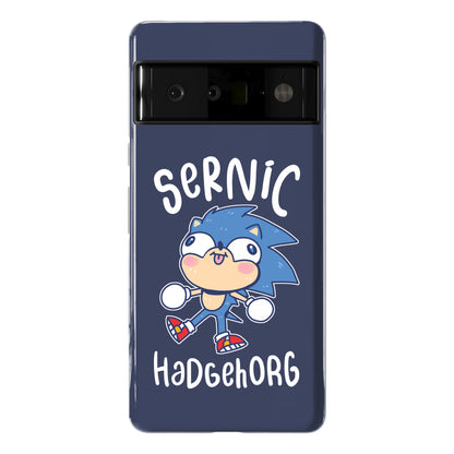 Derpy Sonic Sernic Hadgehorg Phone Case