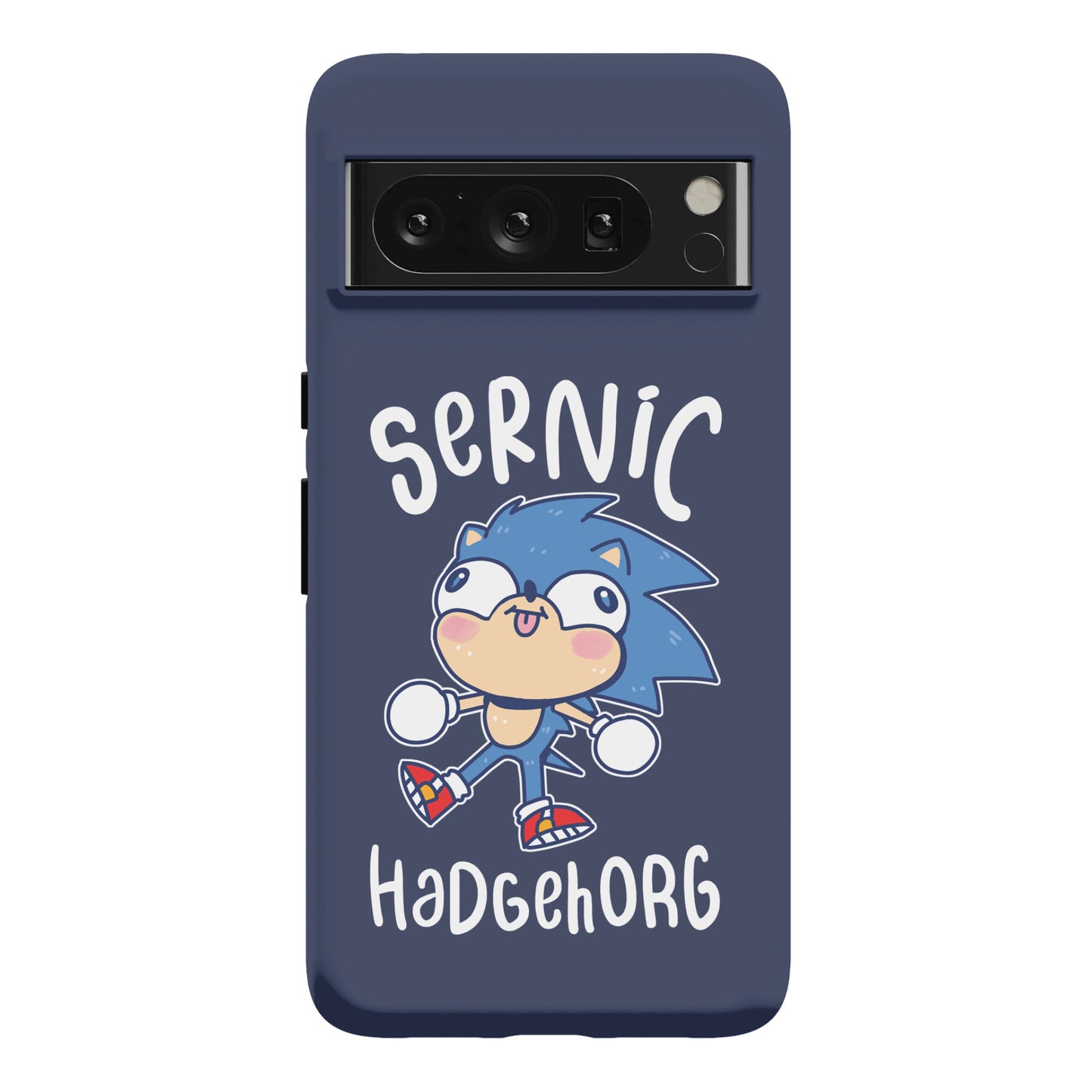 Derpy Sonic Sernic Hadgehorg Phone Case