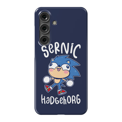 Derpy Sonic Sernic Hadgehorg Phone Case