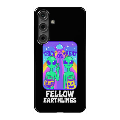 Trick Or Treat Fellow Earthlings Phone Case