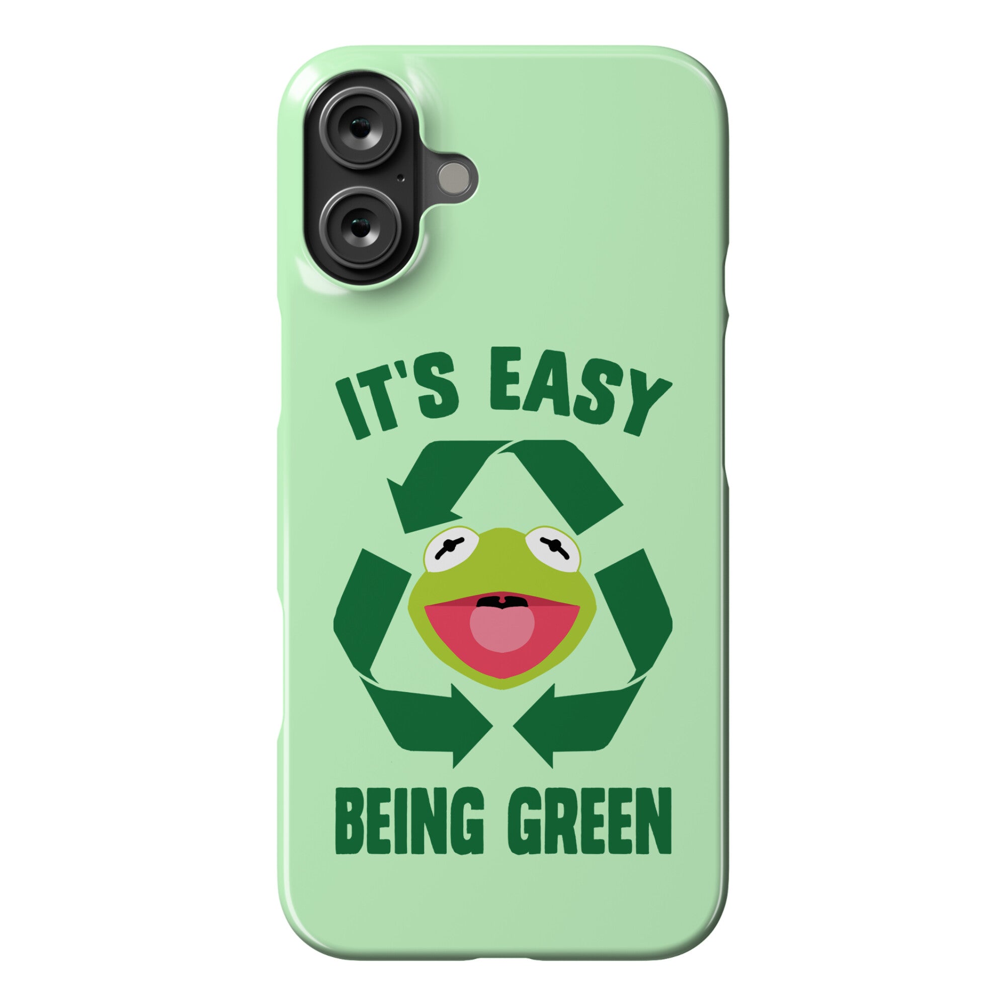 It's Easy Being Green Recycling Kermit Phone Case