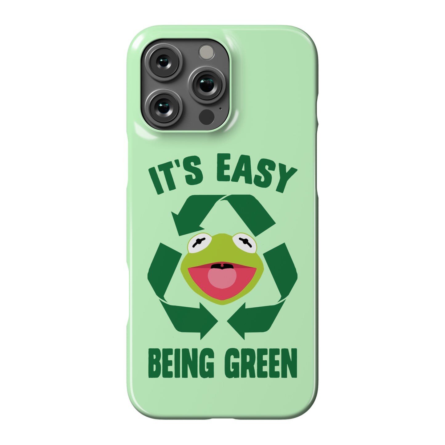 It's Easy Being Green Recycling Kermit Phone Case