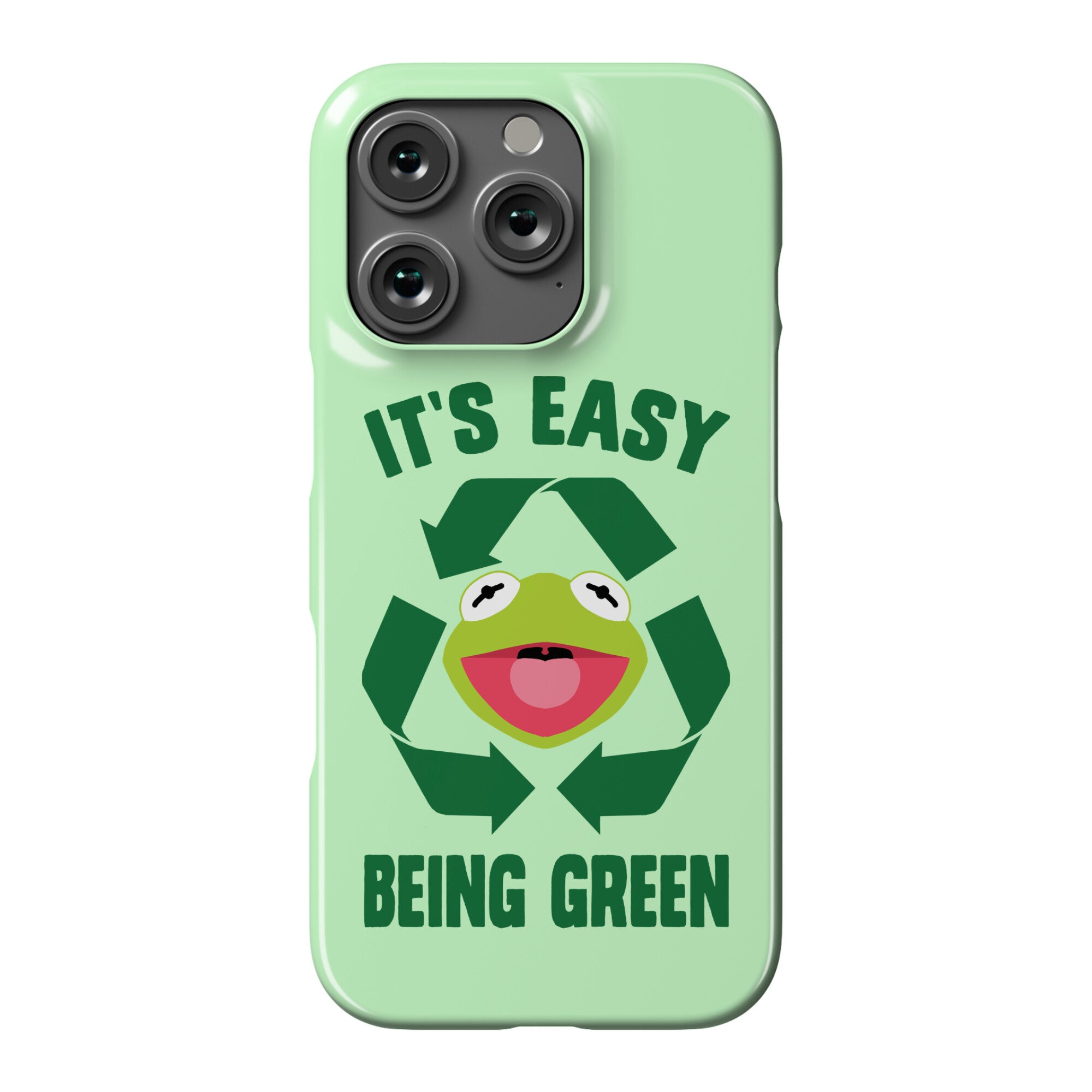 It's Easy Being Green Recycling Kermit Phone Case