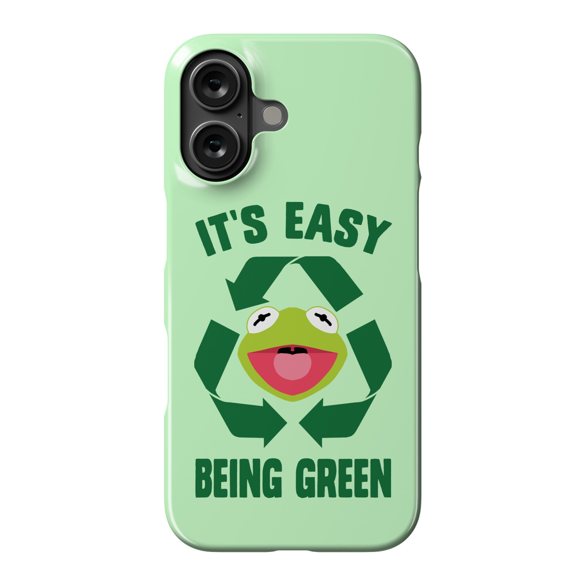 It's Easy Being Green Recycling Kermit Phone Case