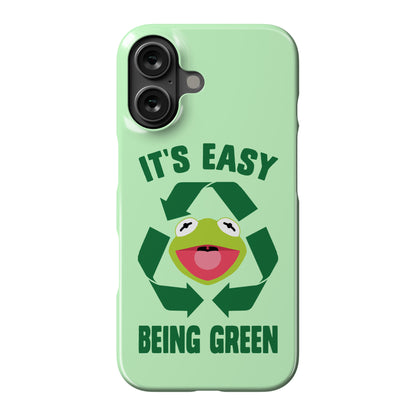 It's Easy Being Green Recycling Kermit Phone Case