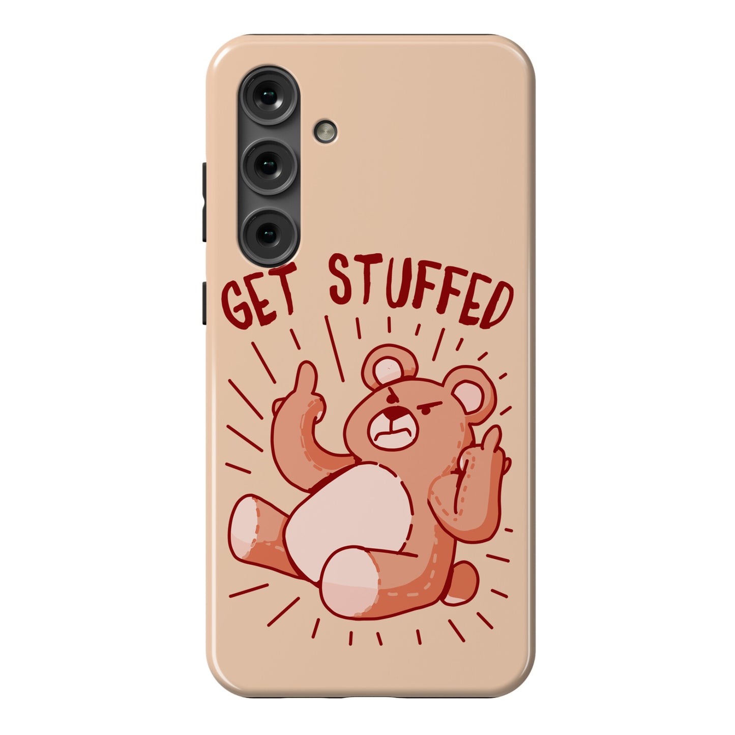 Get Stuffed Teddy Bear Phone Case