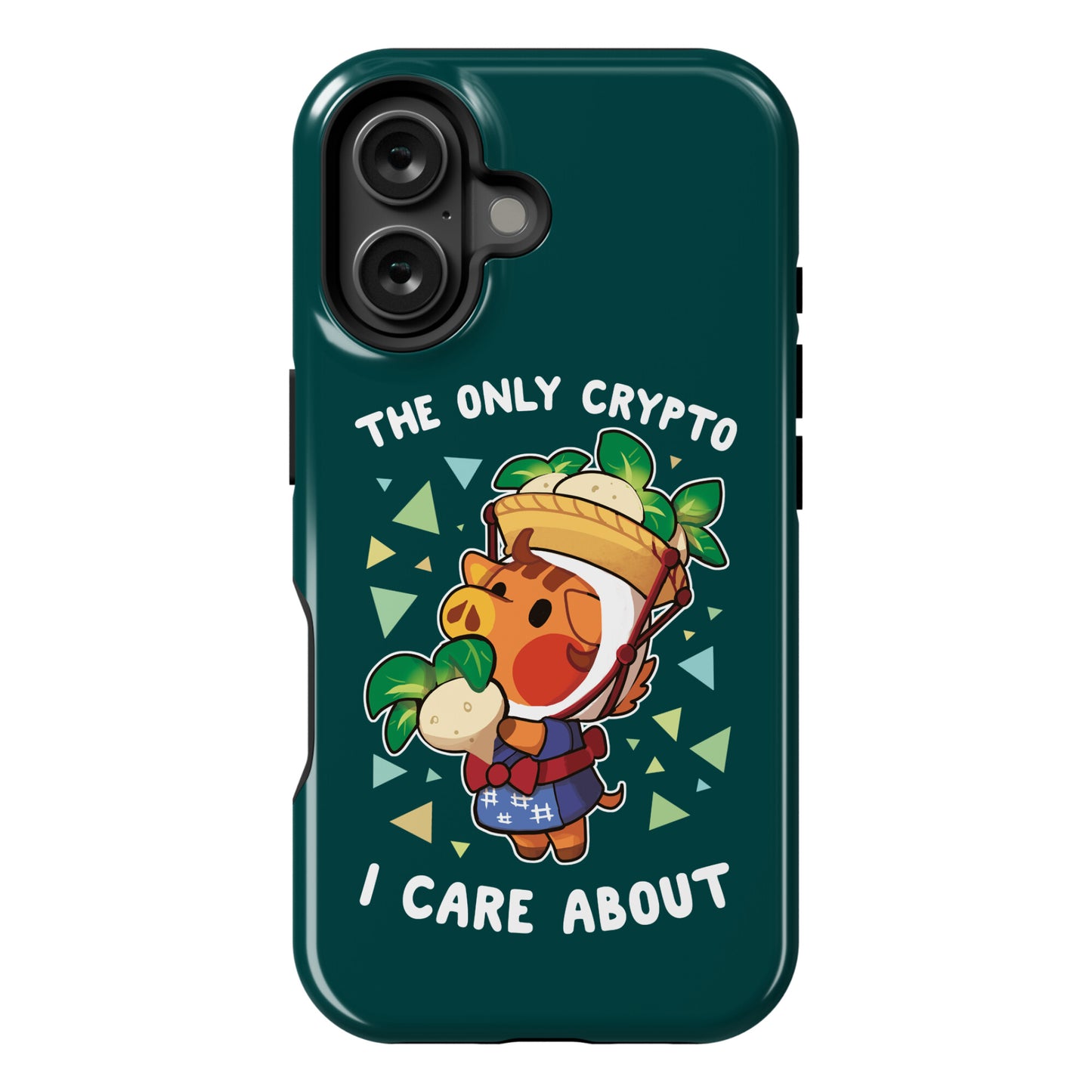 The Only Crypto I Care About Phone Case