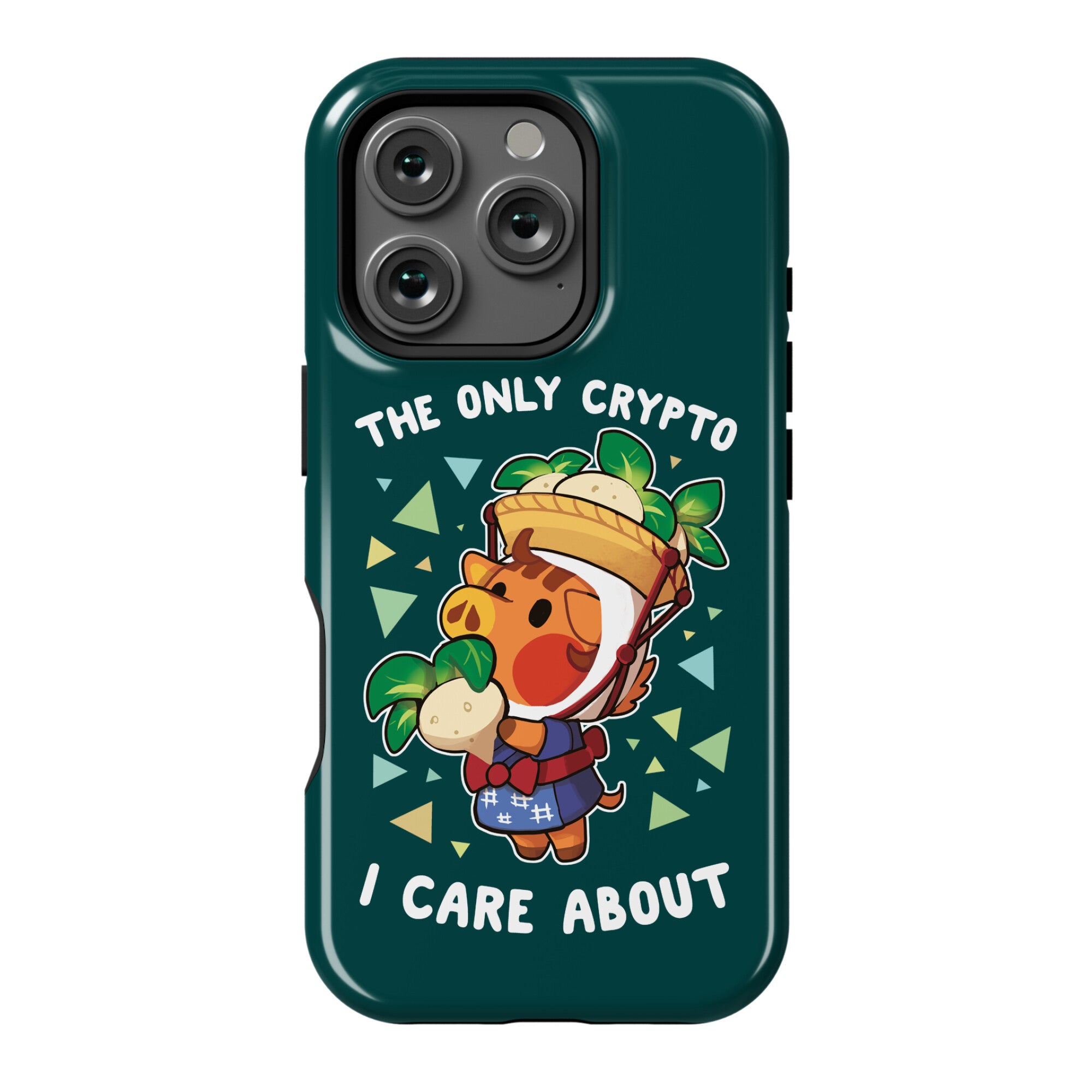 The Only Crypto I Care About Phone Case