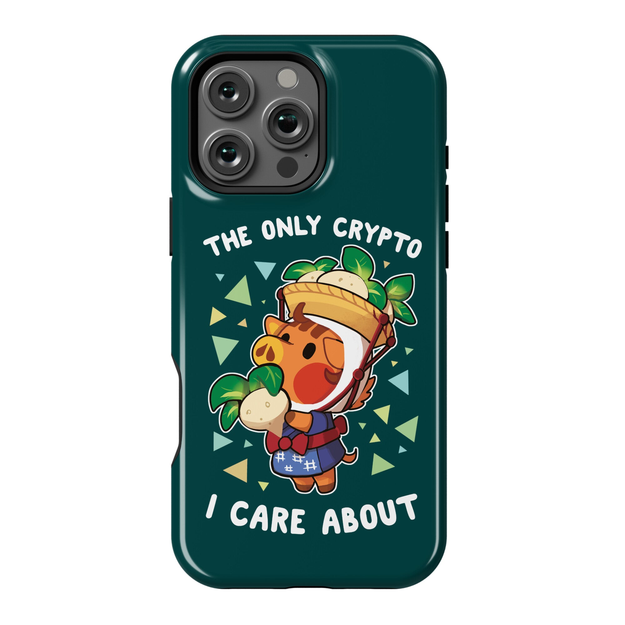 The Only Crypto I Care About Phone Case