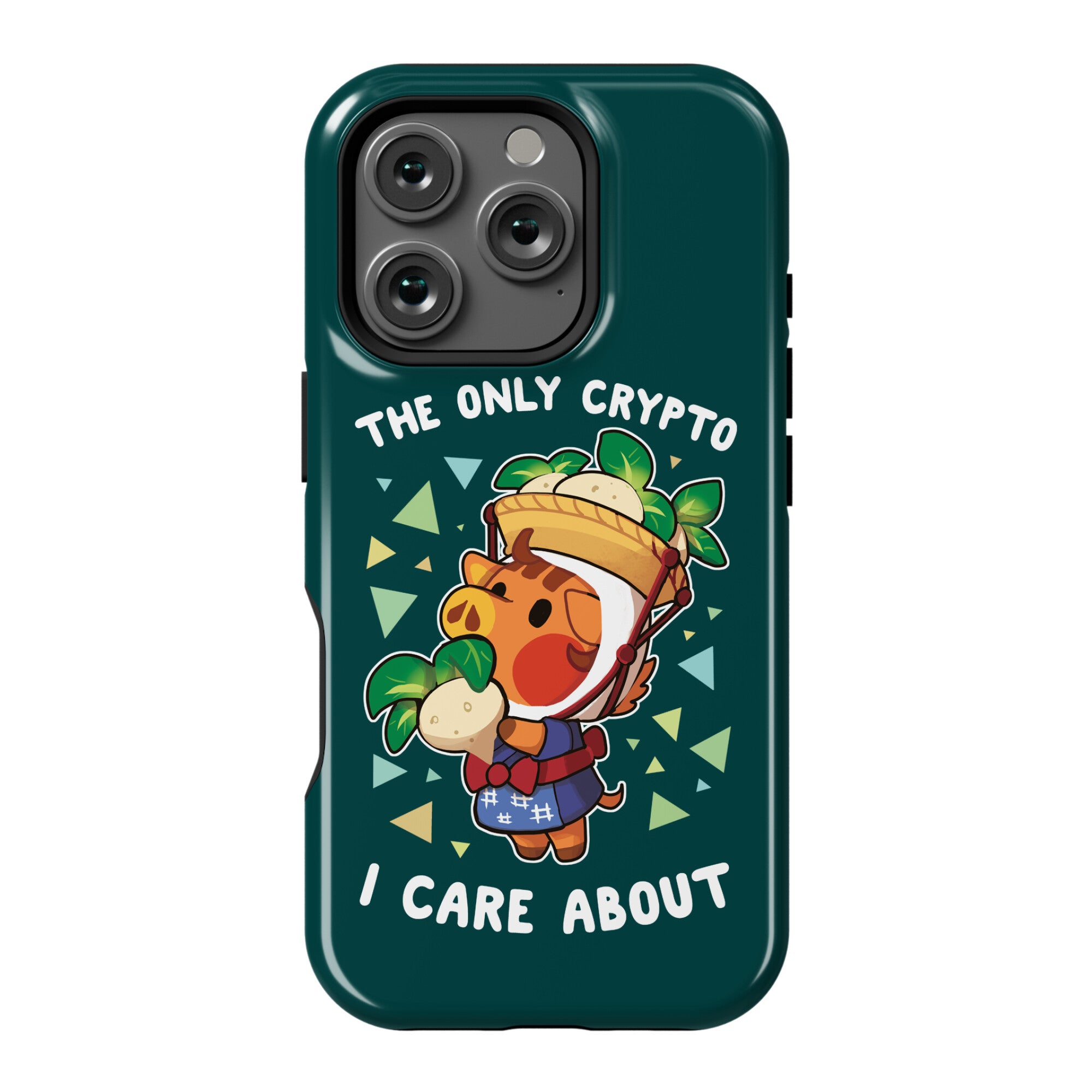 The Only Crypto I Care About Phone Case