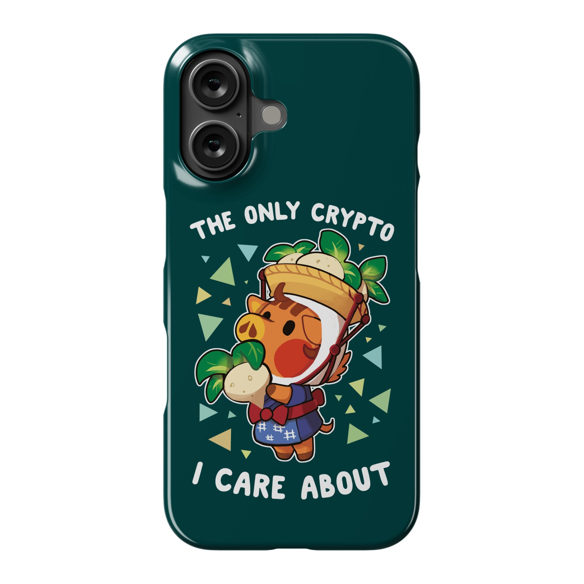 The Only Crypto I Care About Phone Case