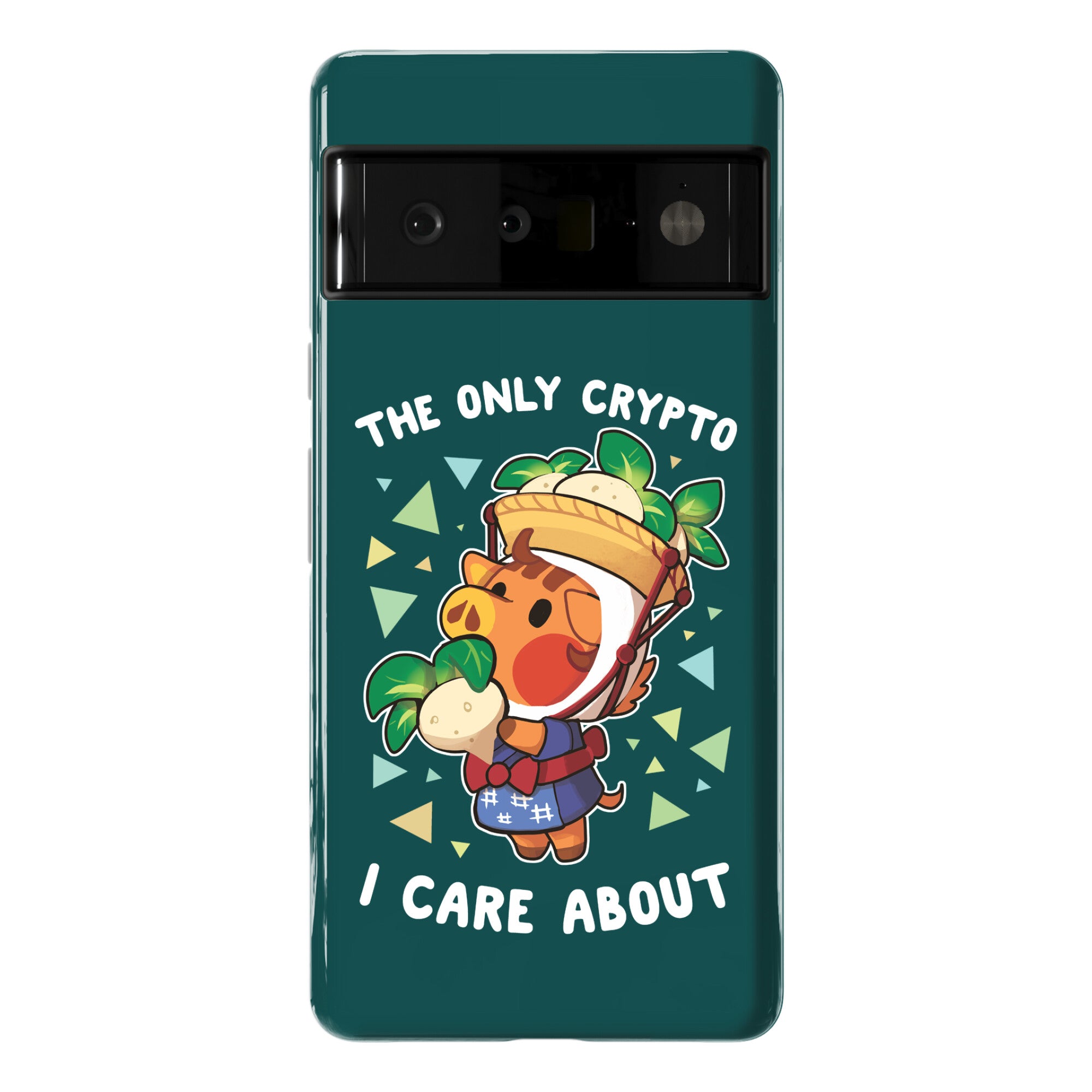 The Only Crypto I Care About Phone Case