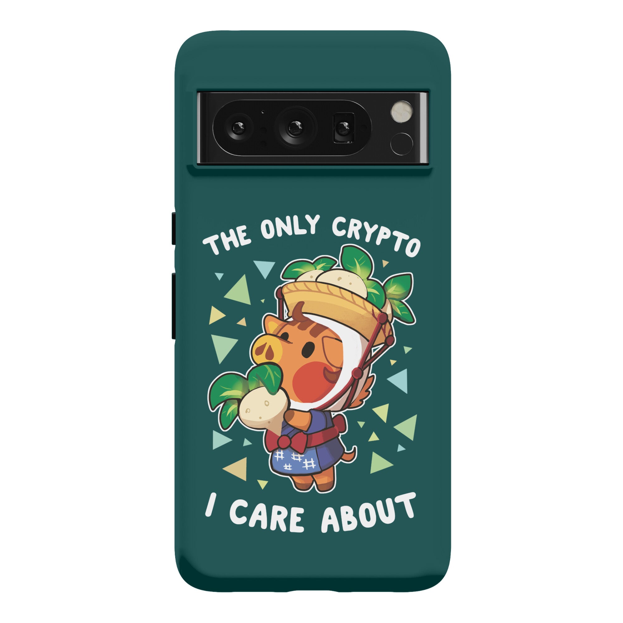 The Only Crypto I Care About Phone Case
