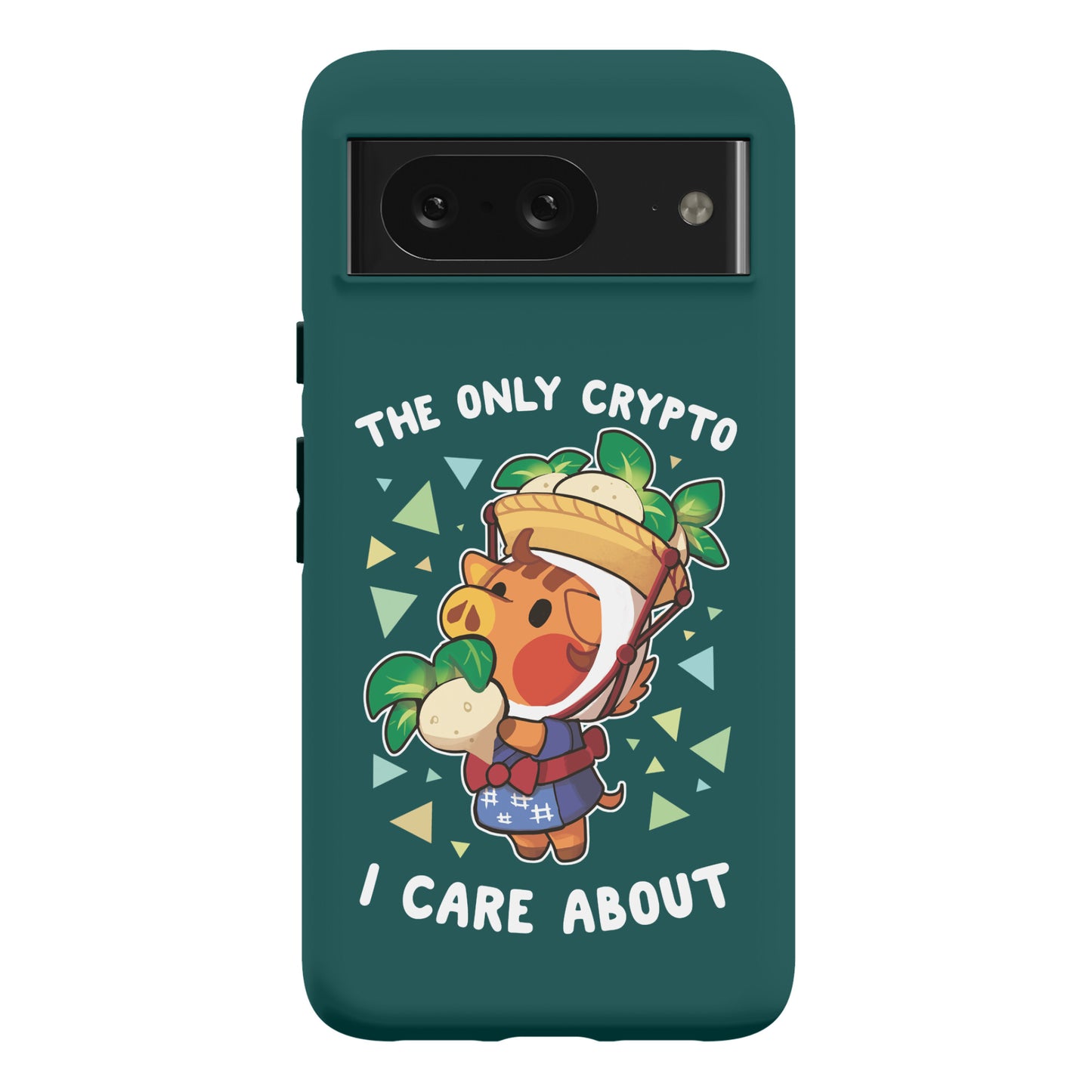 The Only Crypto I Care About Phone Case