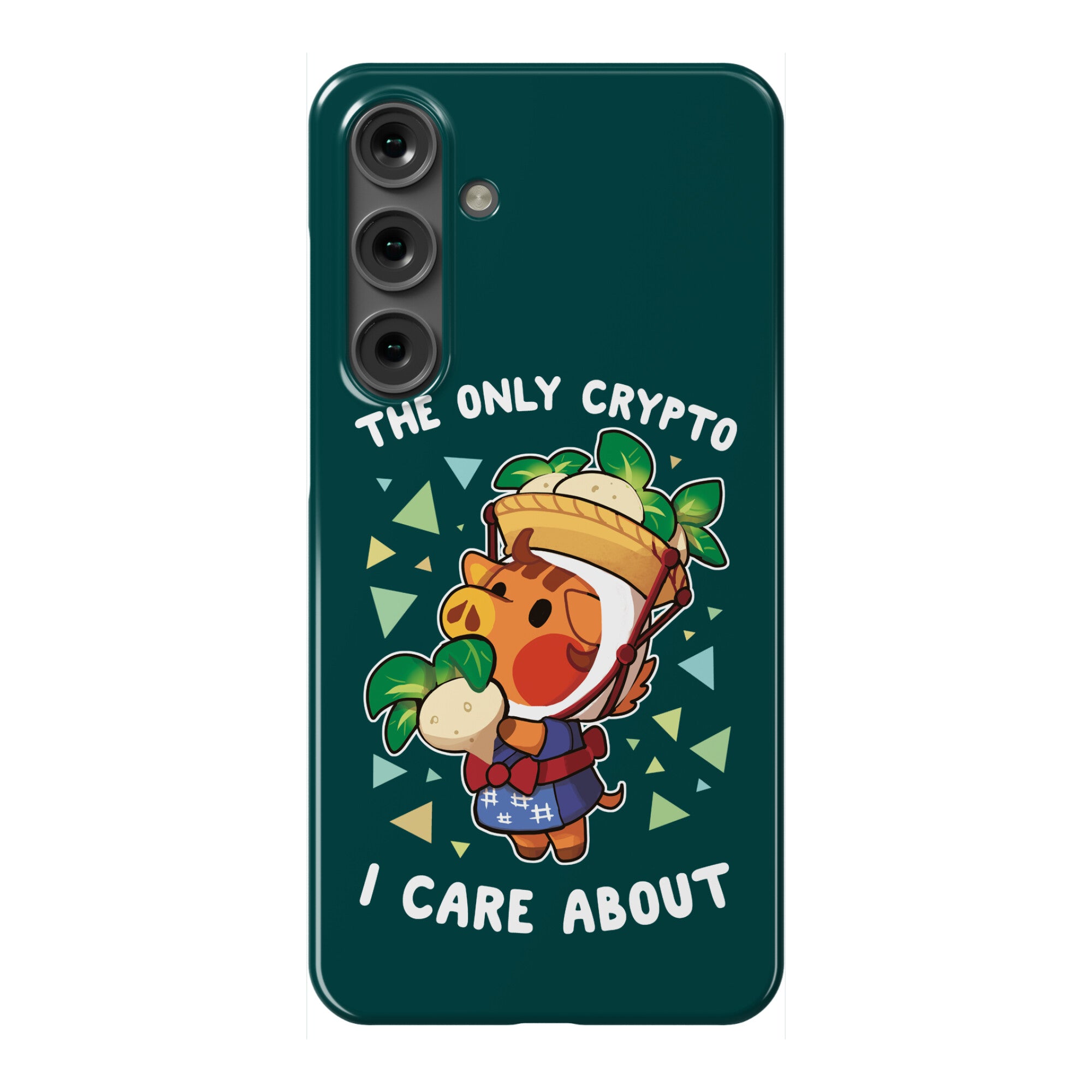 The Only Crypto I Care About Phone Case