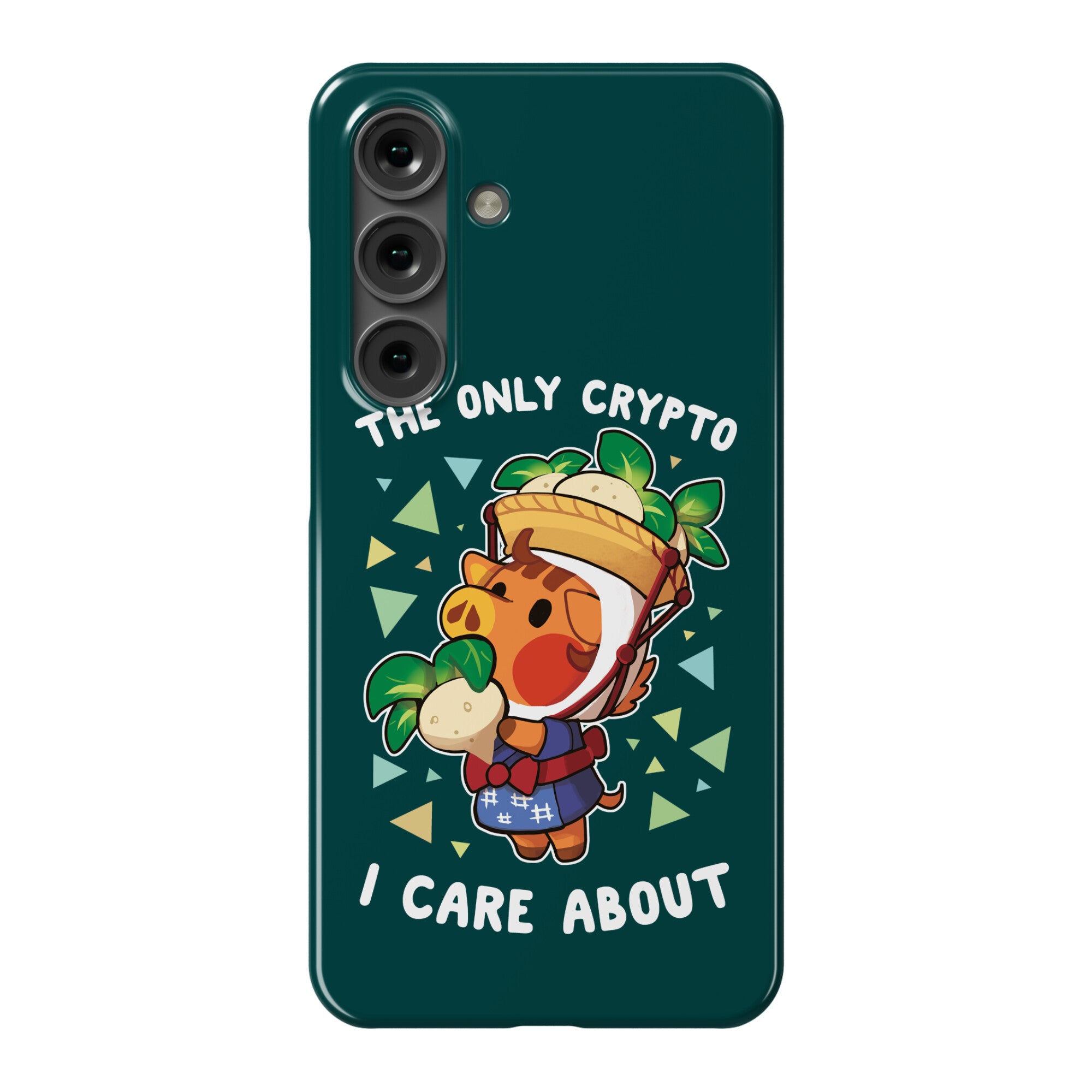 The Only Crypto I Care About Phone Case