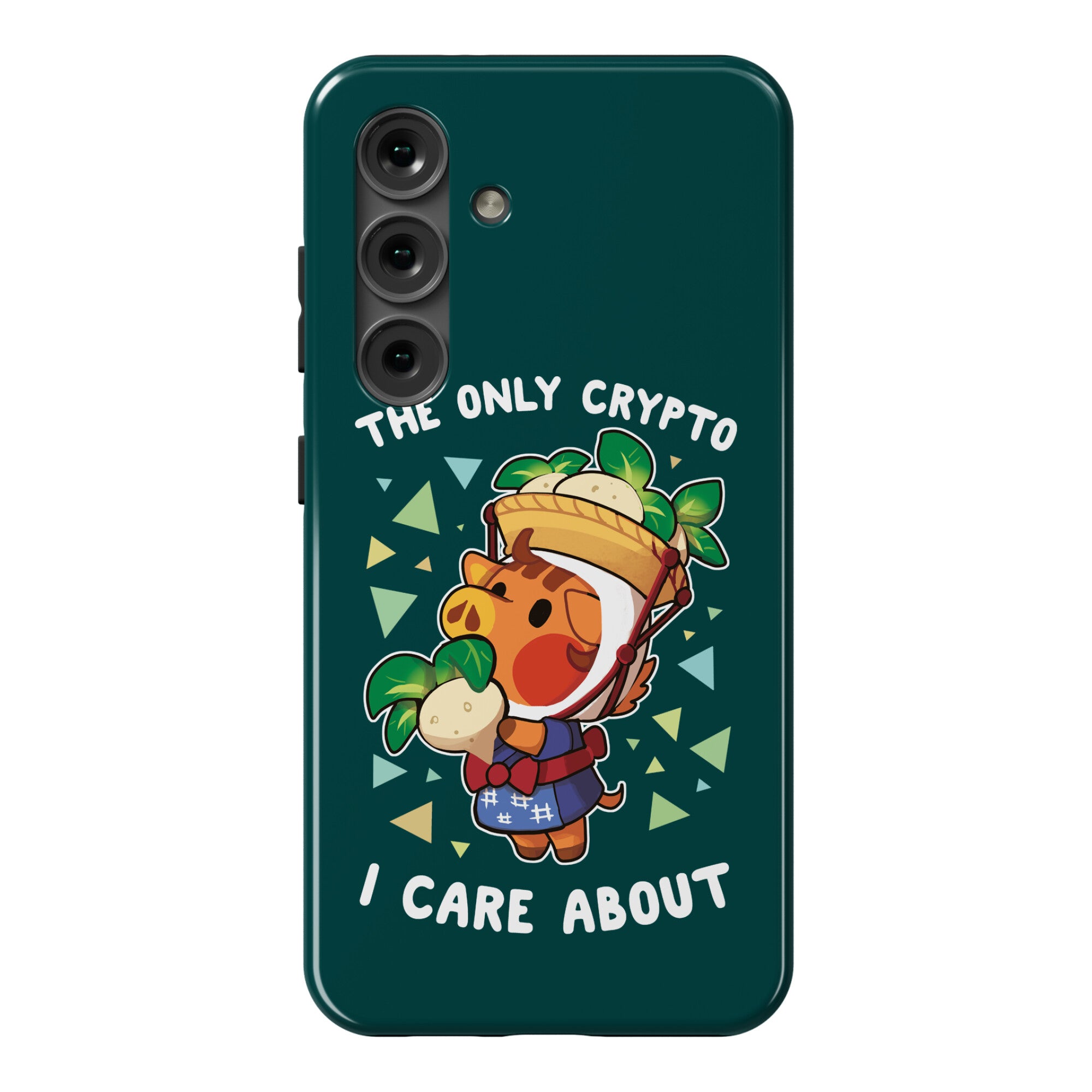 The Only Crypto I Care About Phone Case