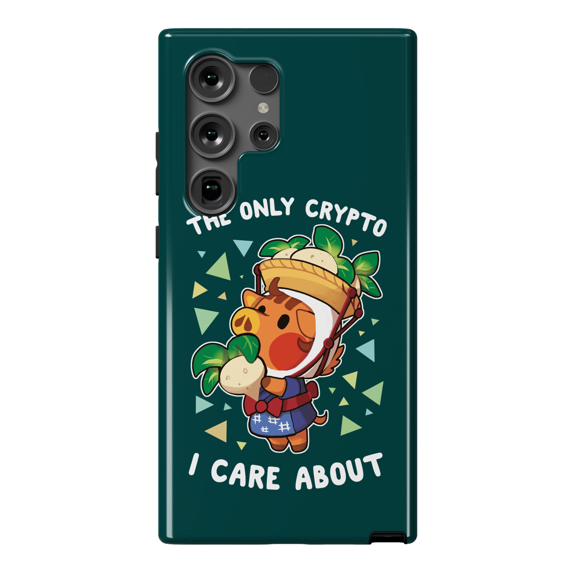 The Only Crypto I Care About Phone Case