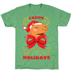 Cappy Holidays Unisex Triblend Tee