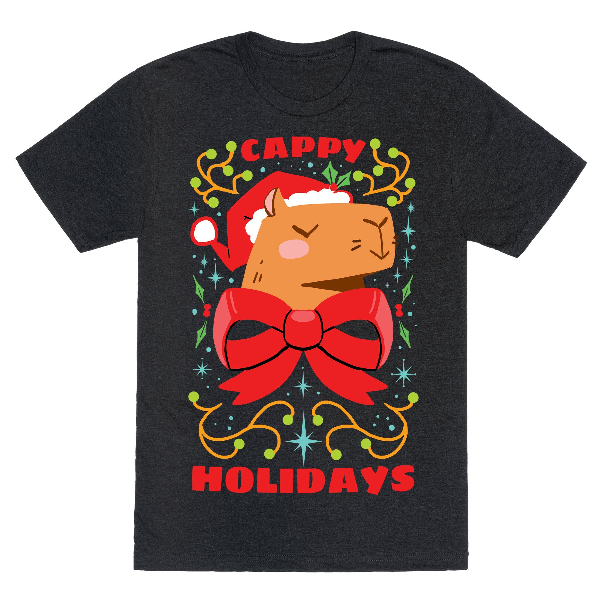 Cappy Holidays Unisex Triblend Tee