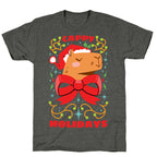 Cappy Holidays Unisex Triblend Tee