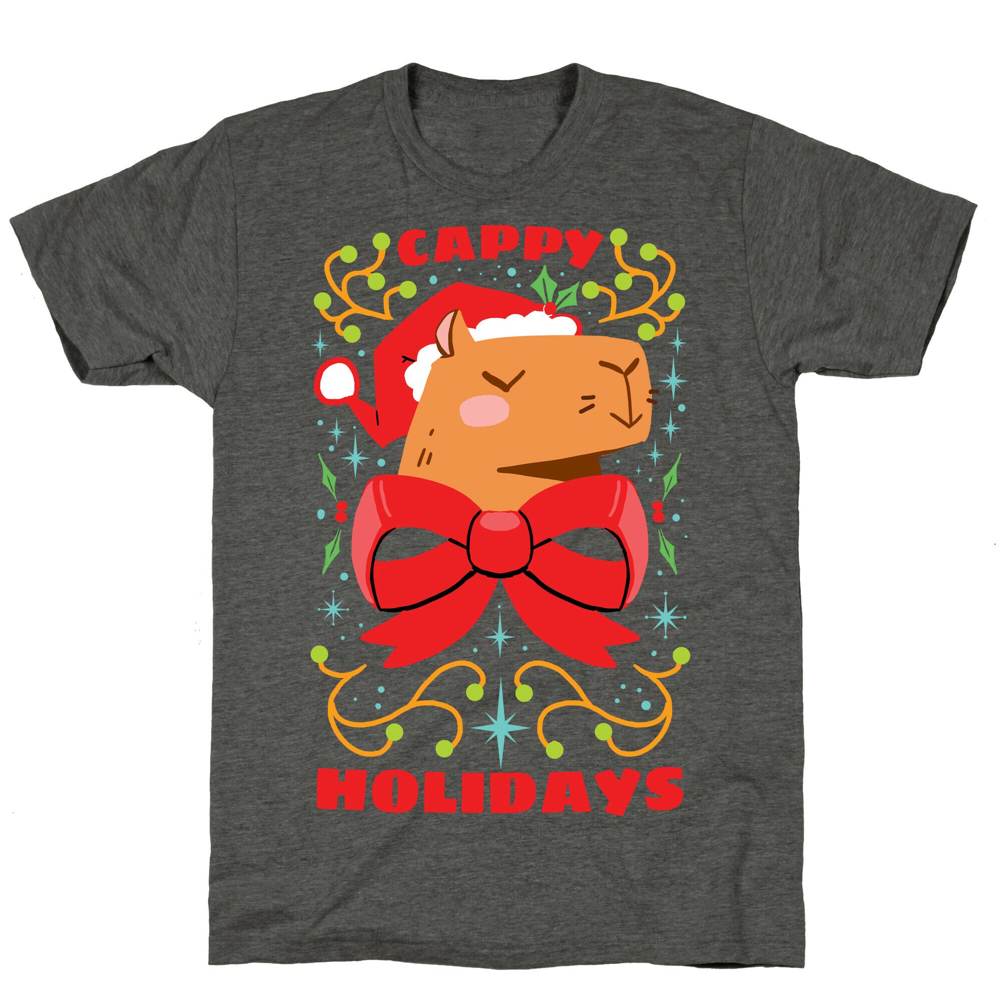 Cappy Holidays Unisex Triblend Tee