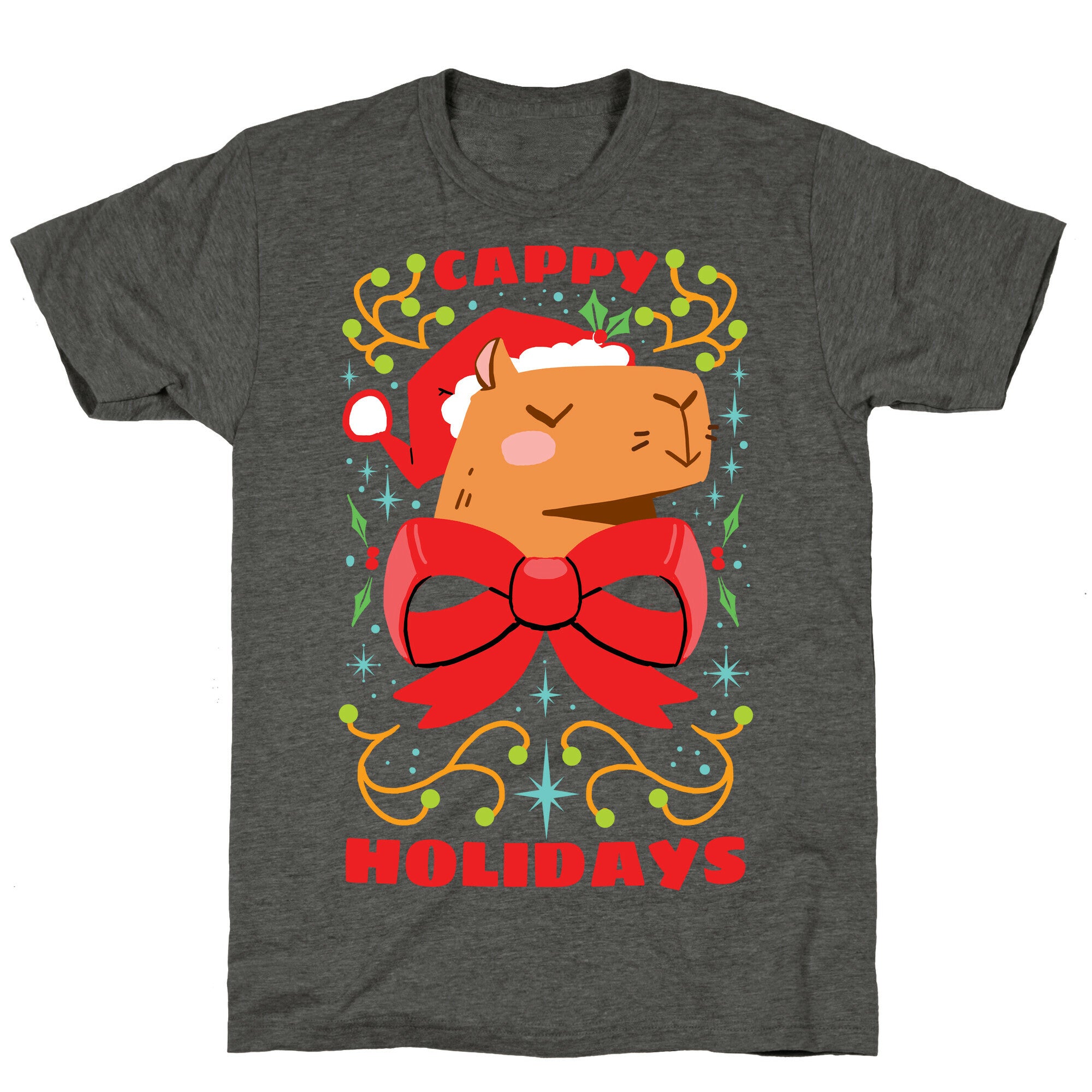 Cappy Holidays Unisex Triblend Tee