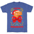Cappy Holidays Unisex Triblend Tee