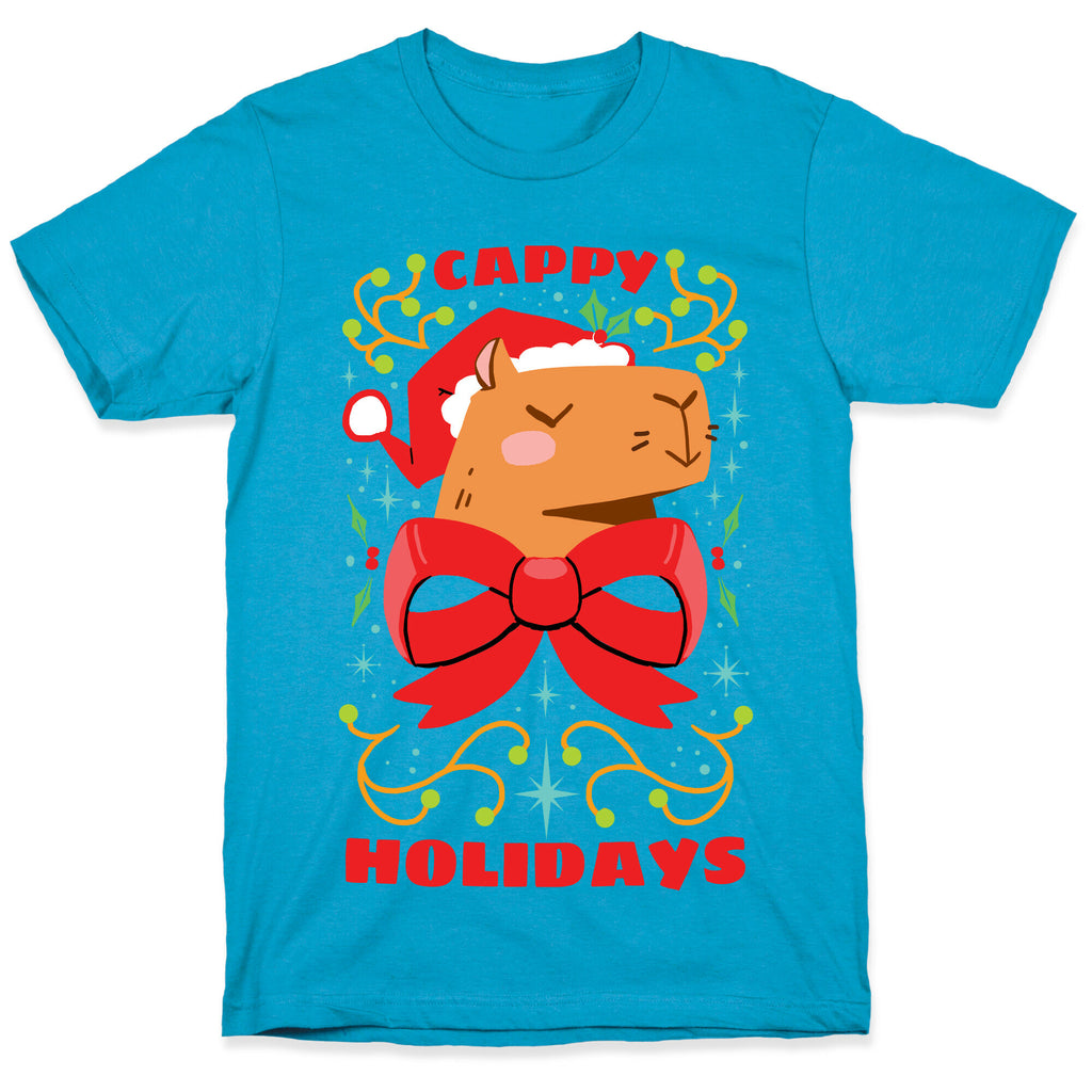 Cappy Holidays Unisex Triblend Tee