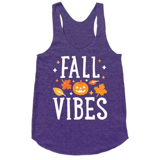 Fall Vibes Racerback Tank