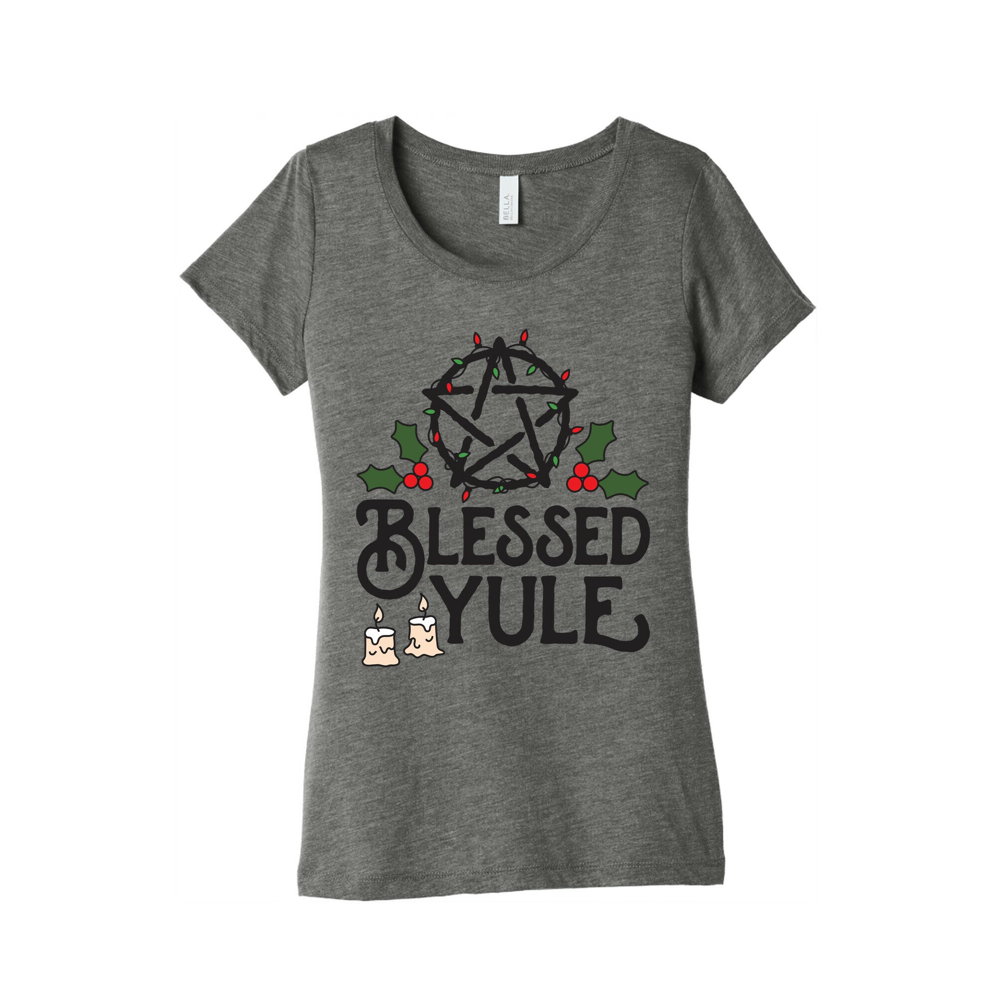 Blessed Yule Women's Triblend Tee