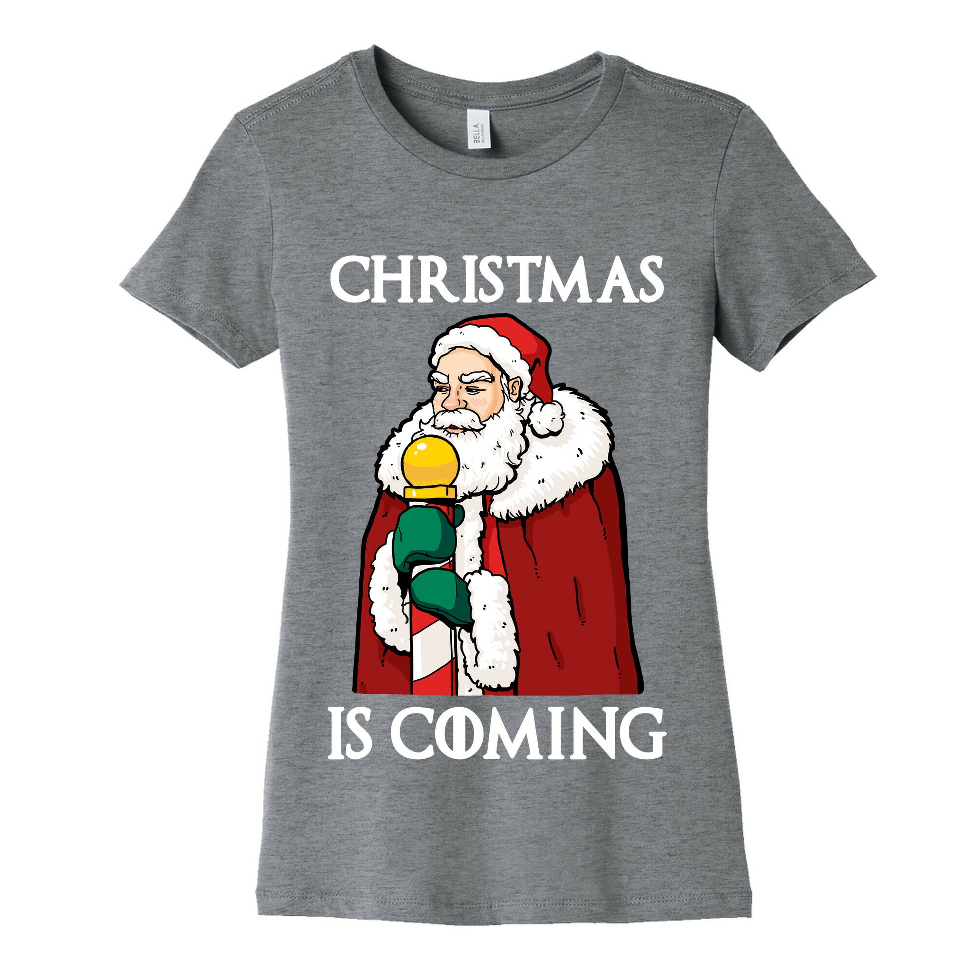 Christmas is Coming Women's Cotton Tee