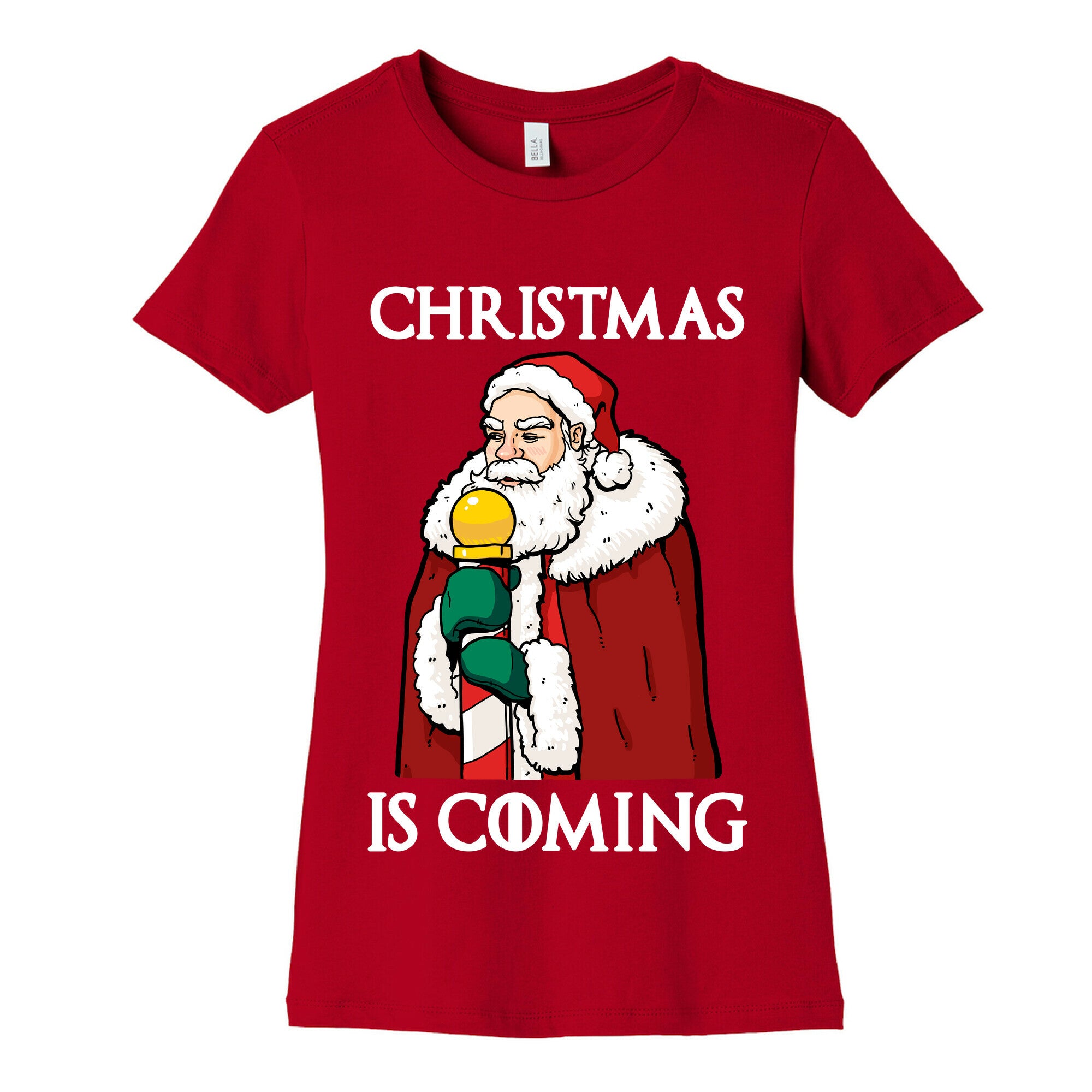 Christmas is Coming Women's Cotton Tee