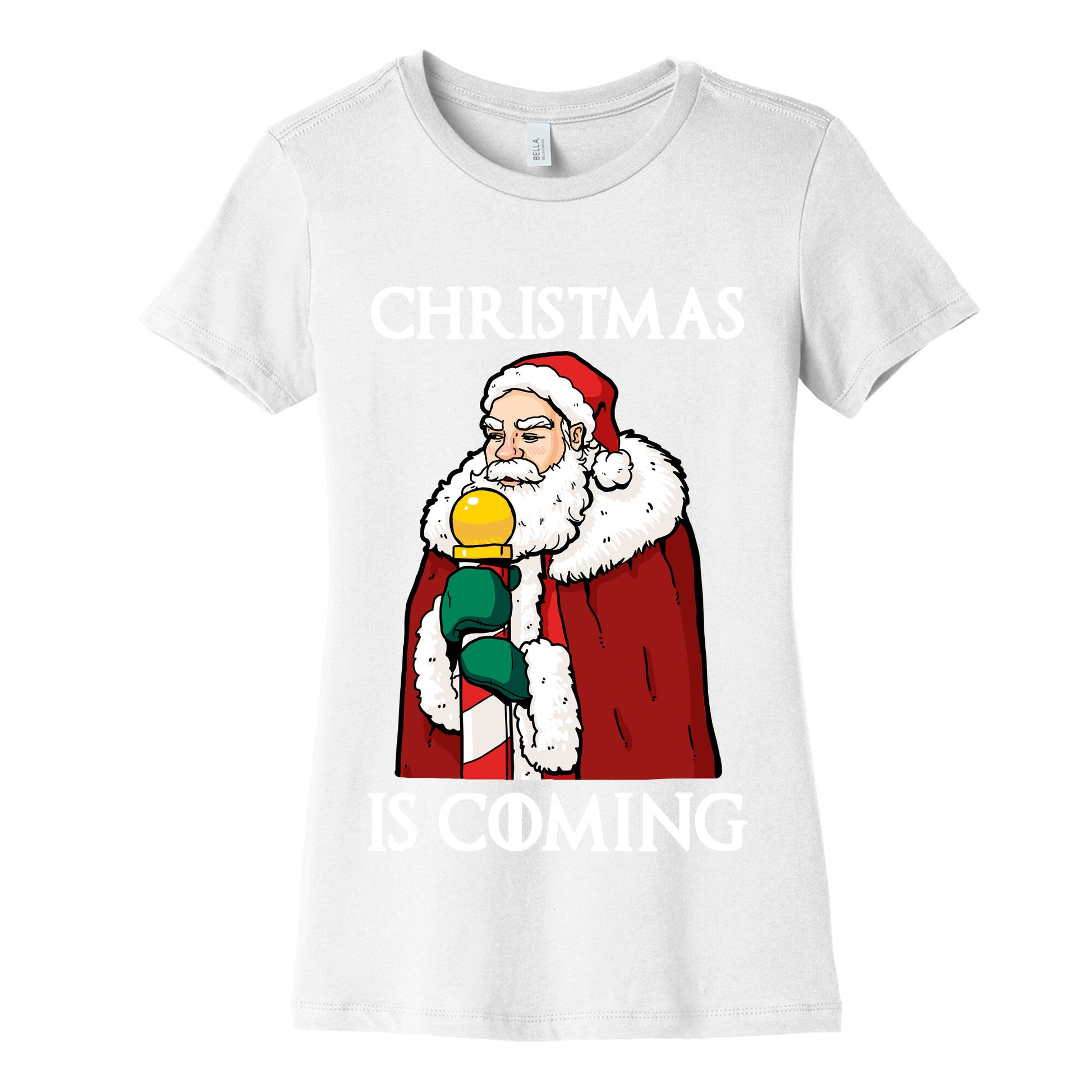 Christmas is Coming Women's Cotton Tee