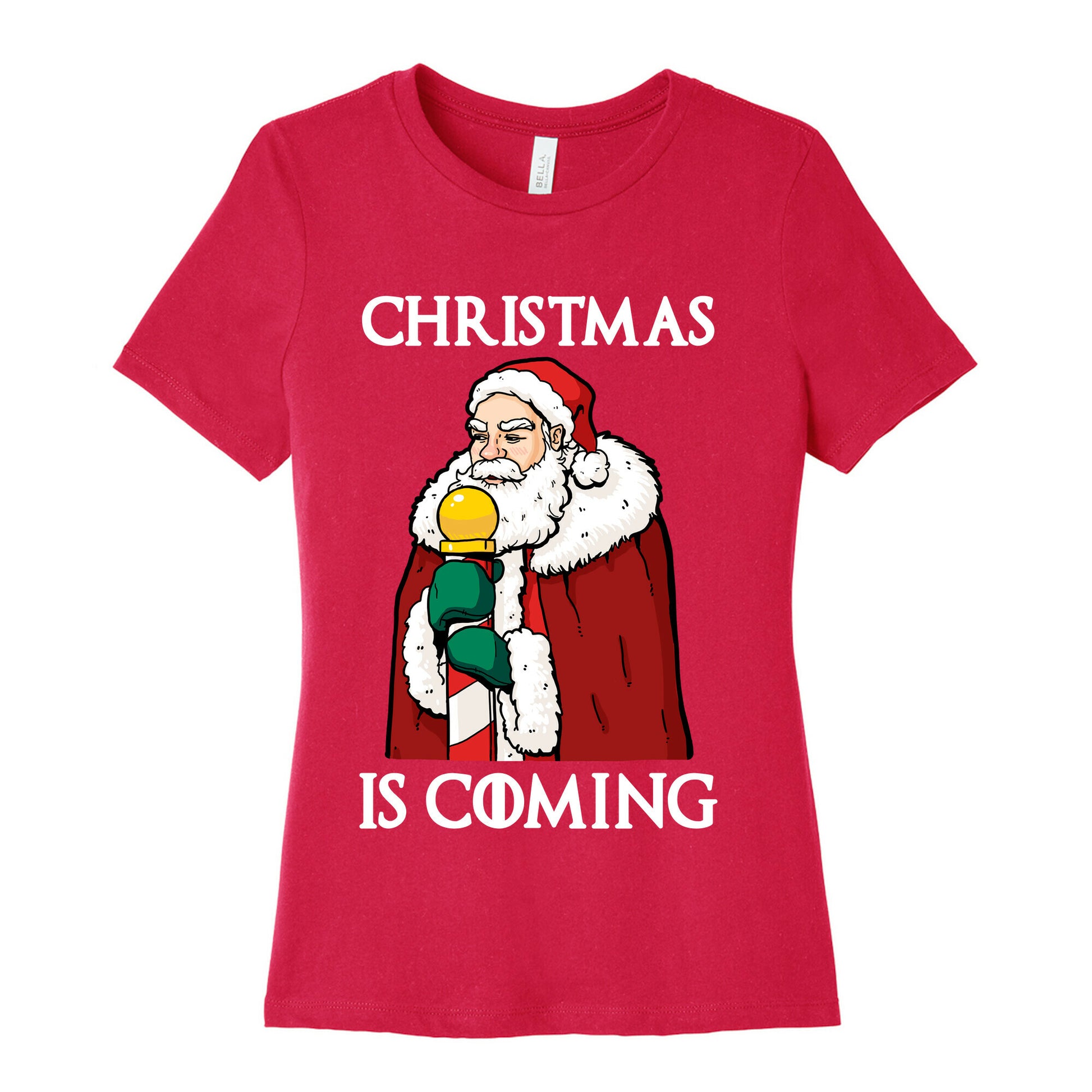Christmas is Coming Women's Cotton Tee