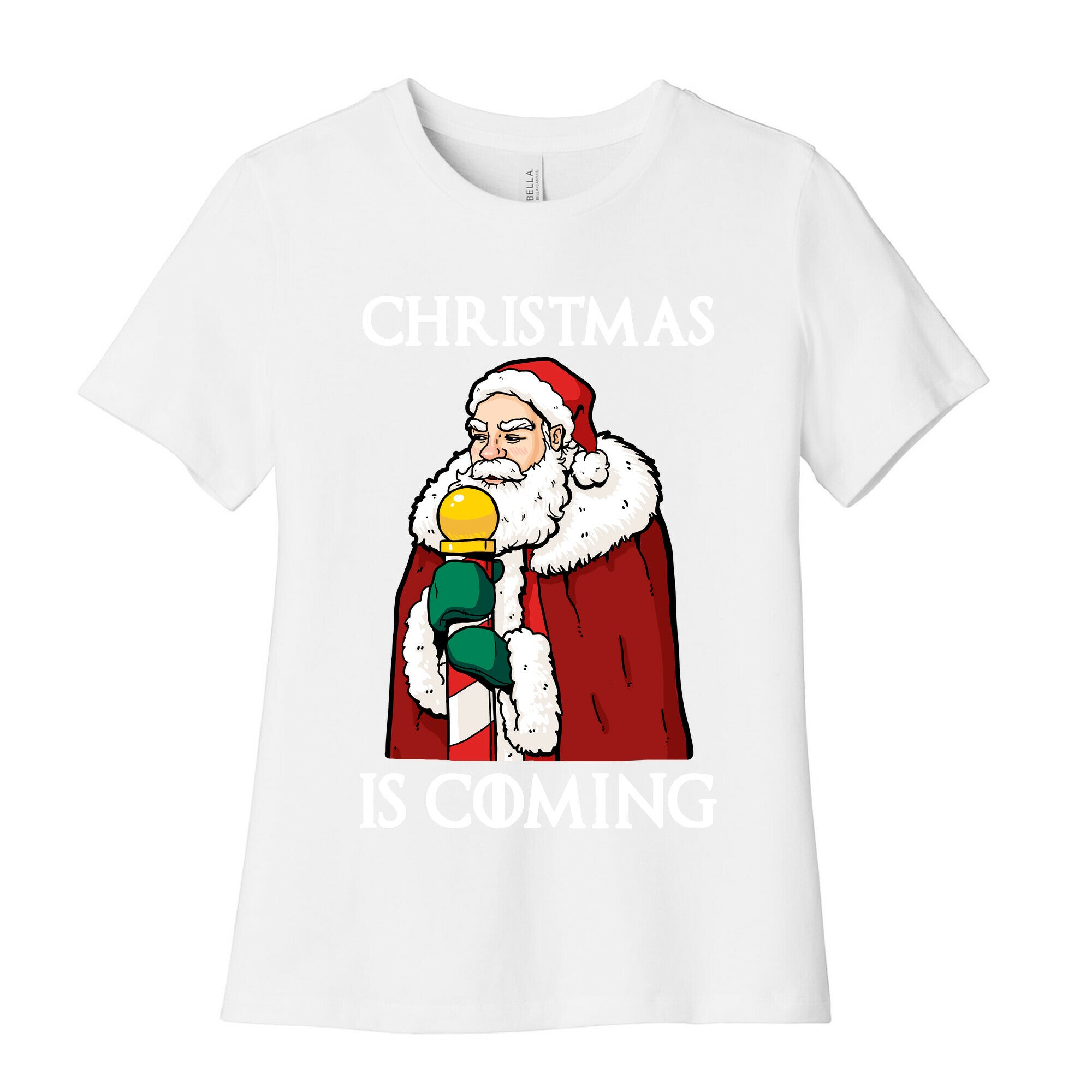 Christmas is Coming Women's Cotton Tee