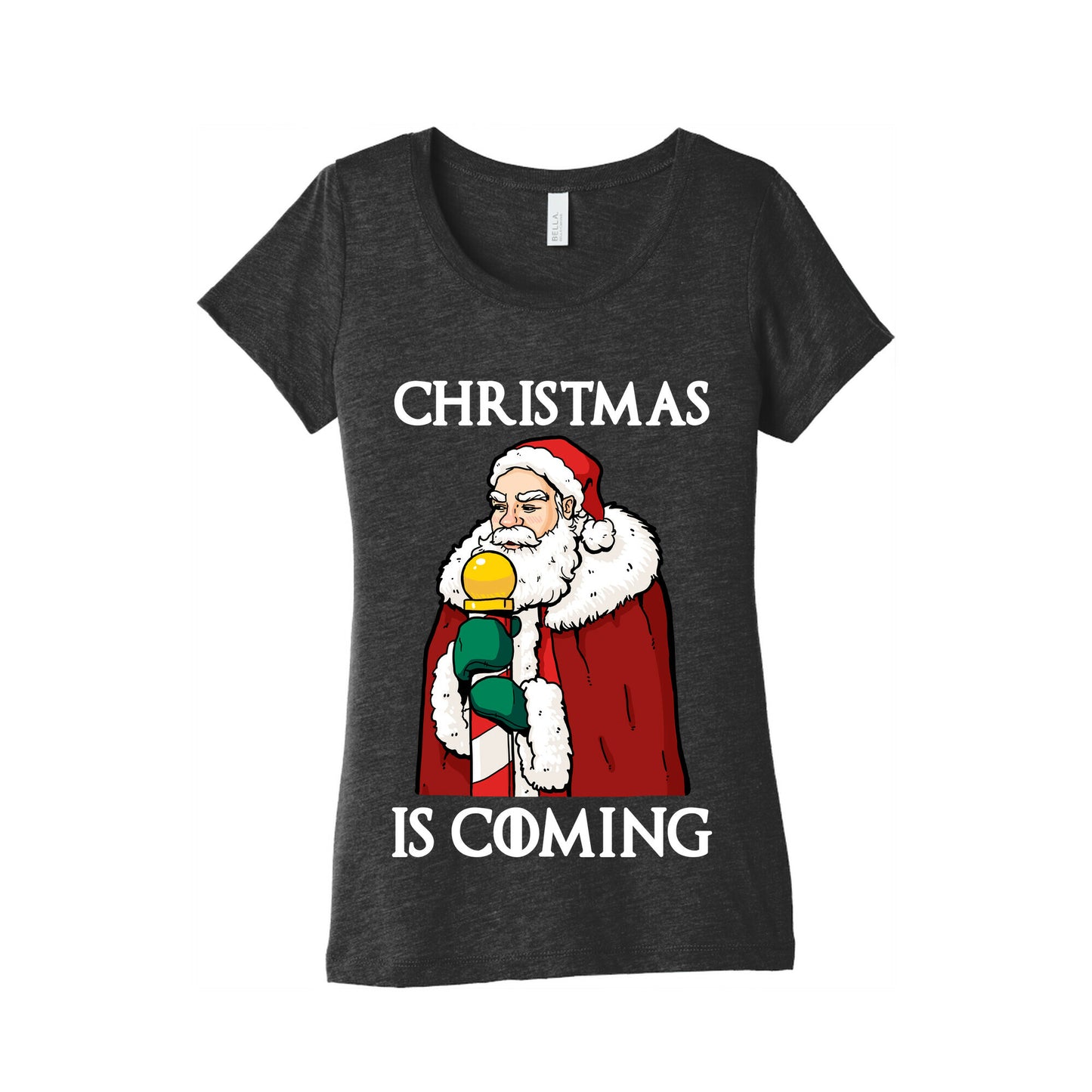 Christmas is Coming Women's Triblend Tee