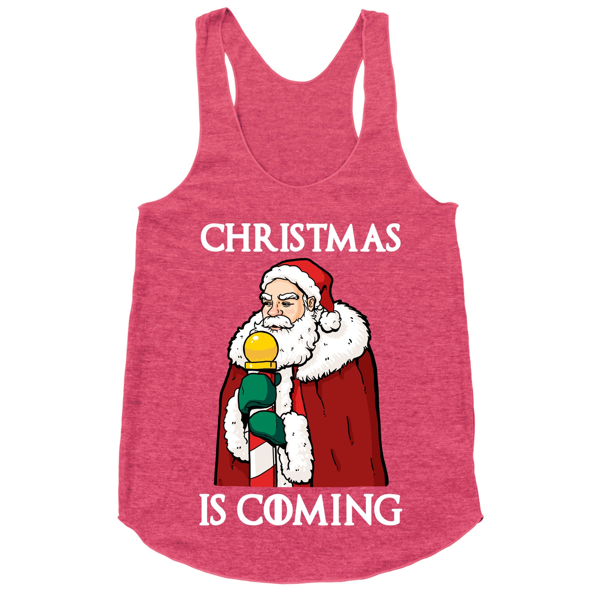 Christmas is Coming Racerback Tank