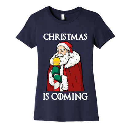 Christmas is Coming Women's Cotton Tee