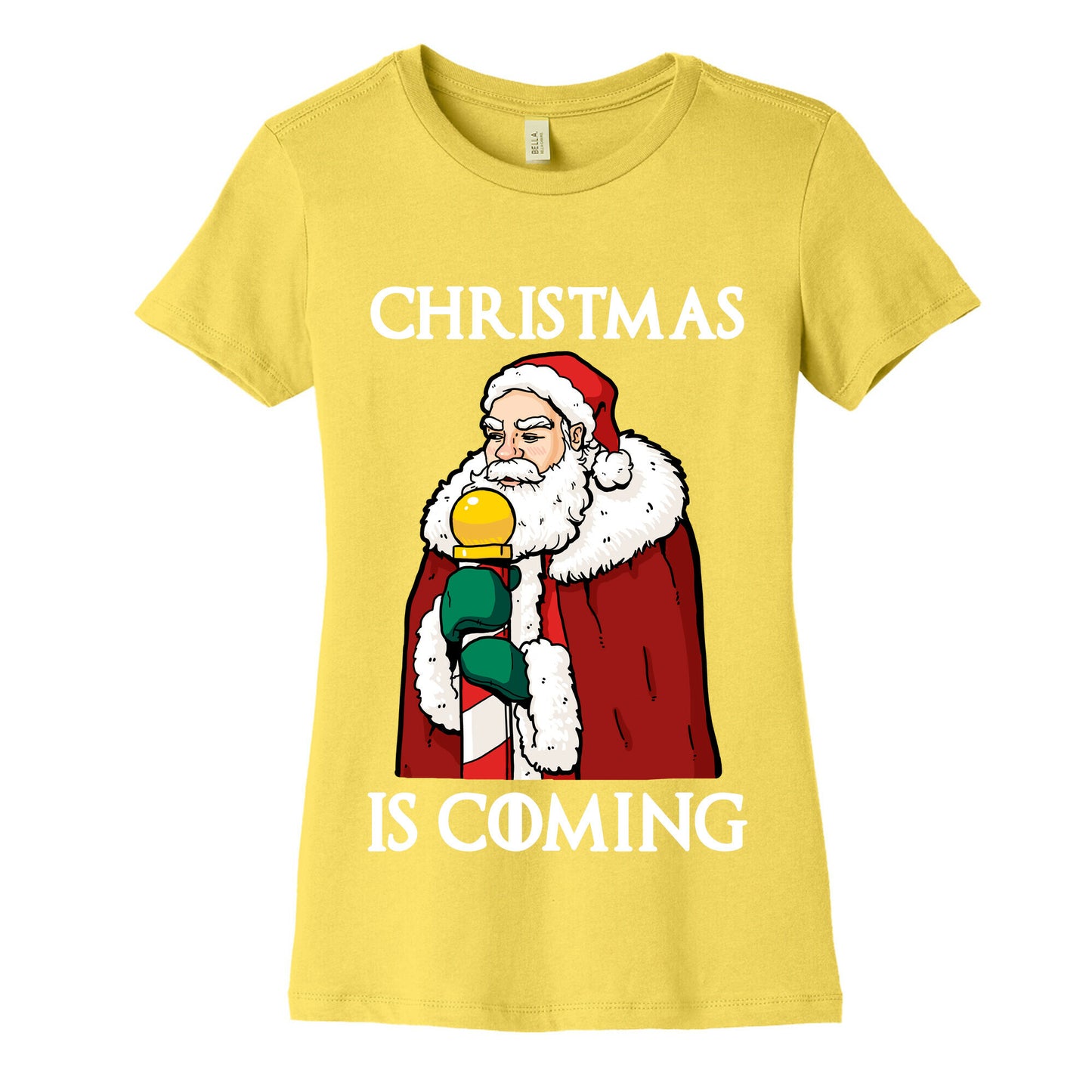 Christmas is Coming Women's Cotton Tee