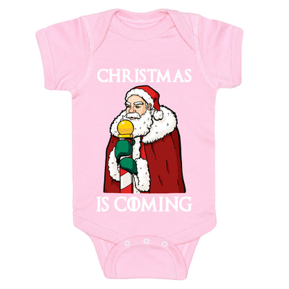 Christmas is Coming Baby One Piece