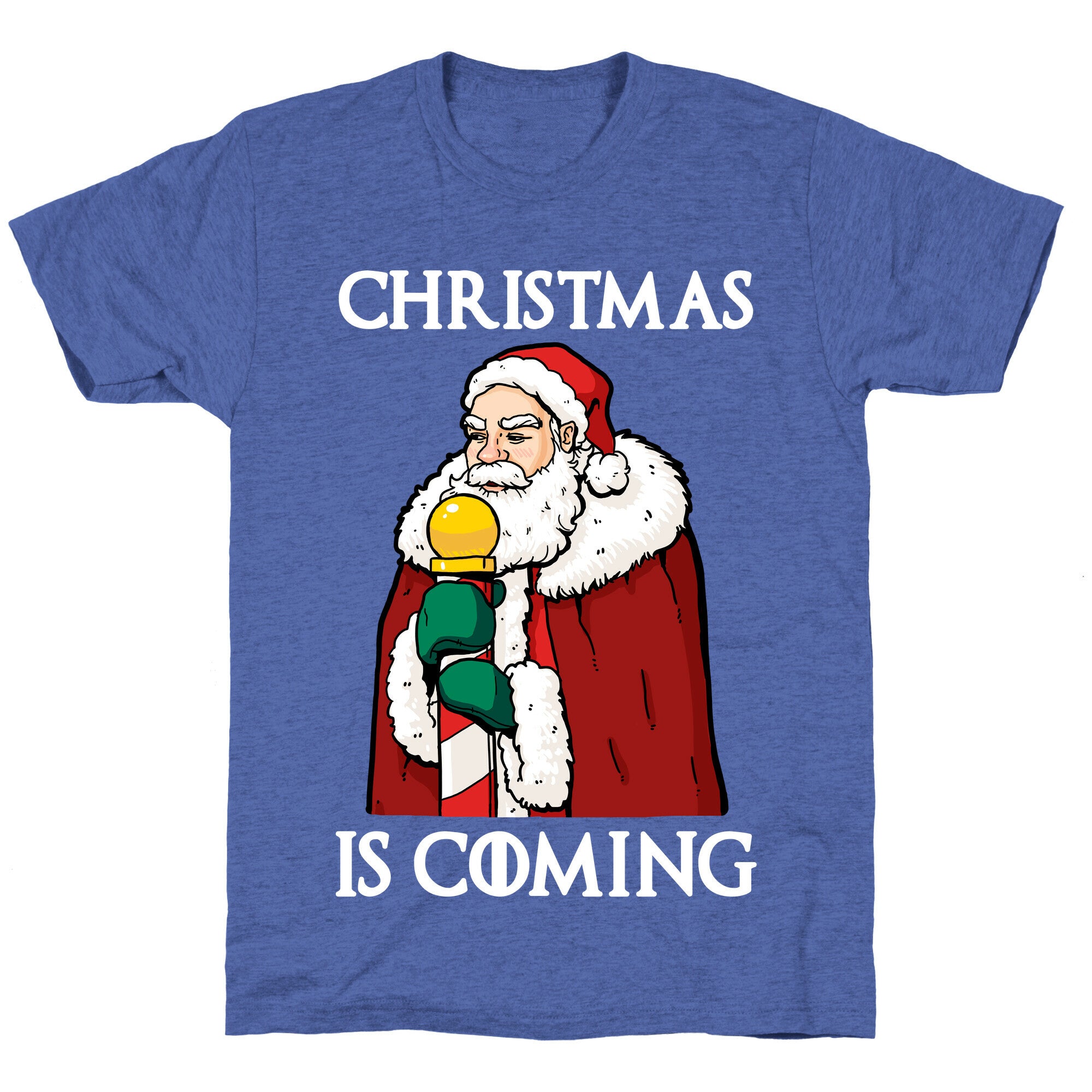 Christmas is Coming Unisex Triblend Tee