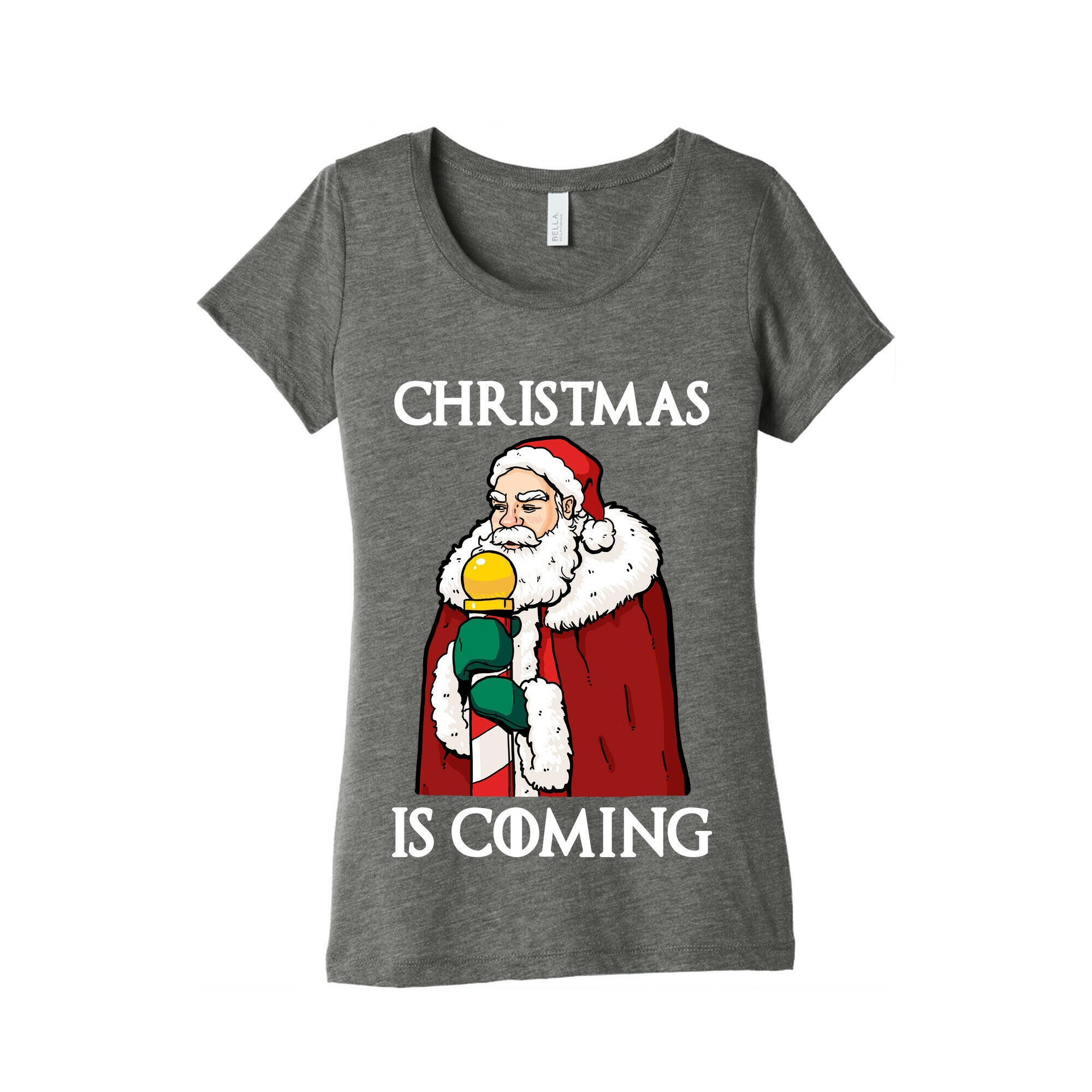 Christmas is Coming Women's Triblend Tee