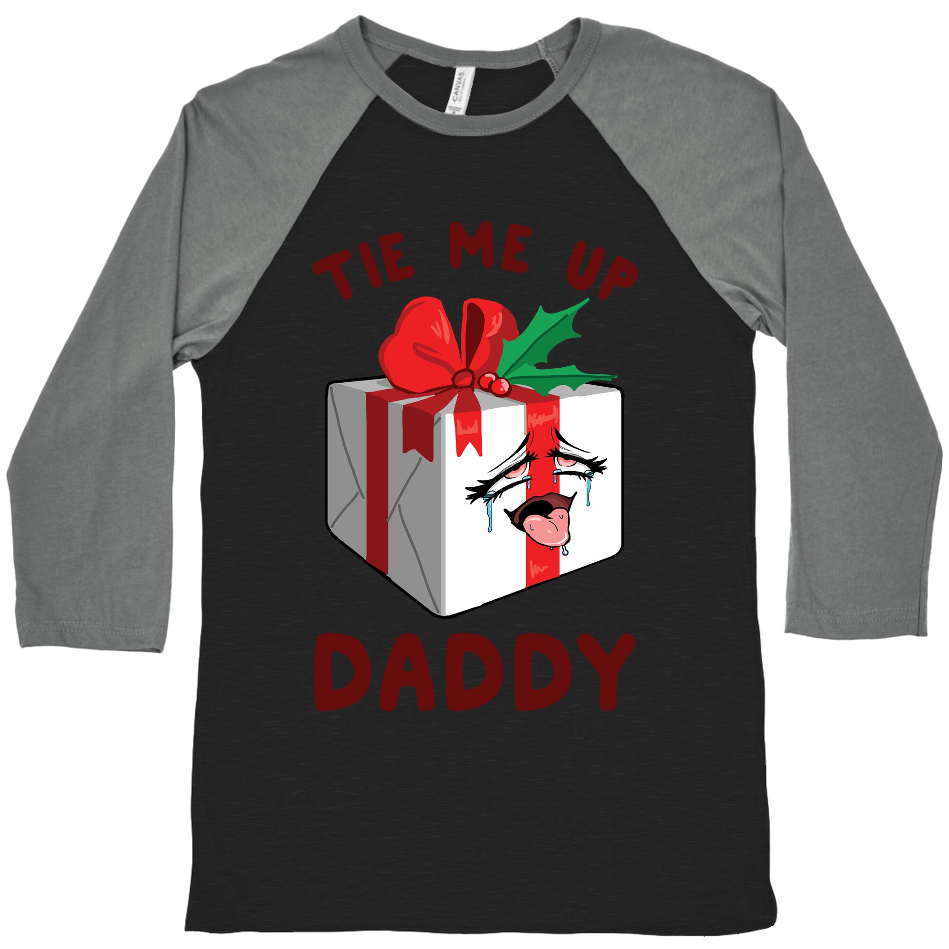 Tie Me Up Daddy Baseball Tee