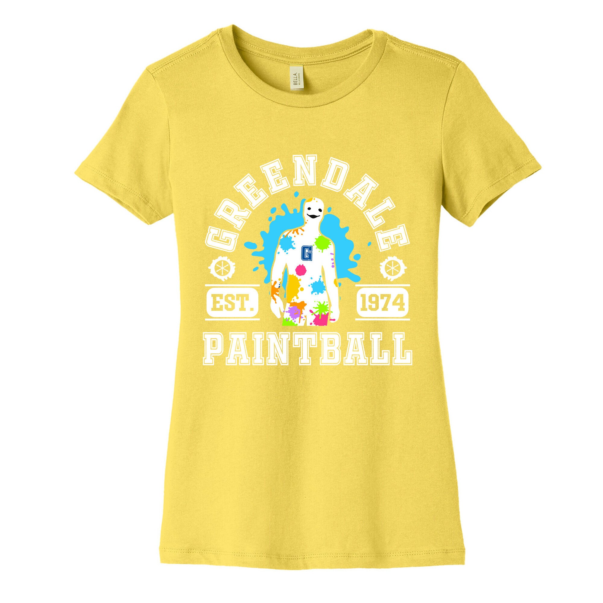 Greendale Community College Paintball Women's Cotton Tee