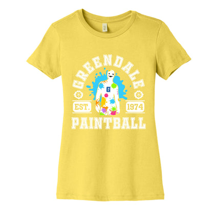Greendale Community College Paintball Women's Cotton Tee