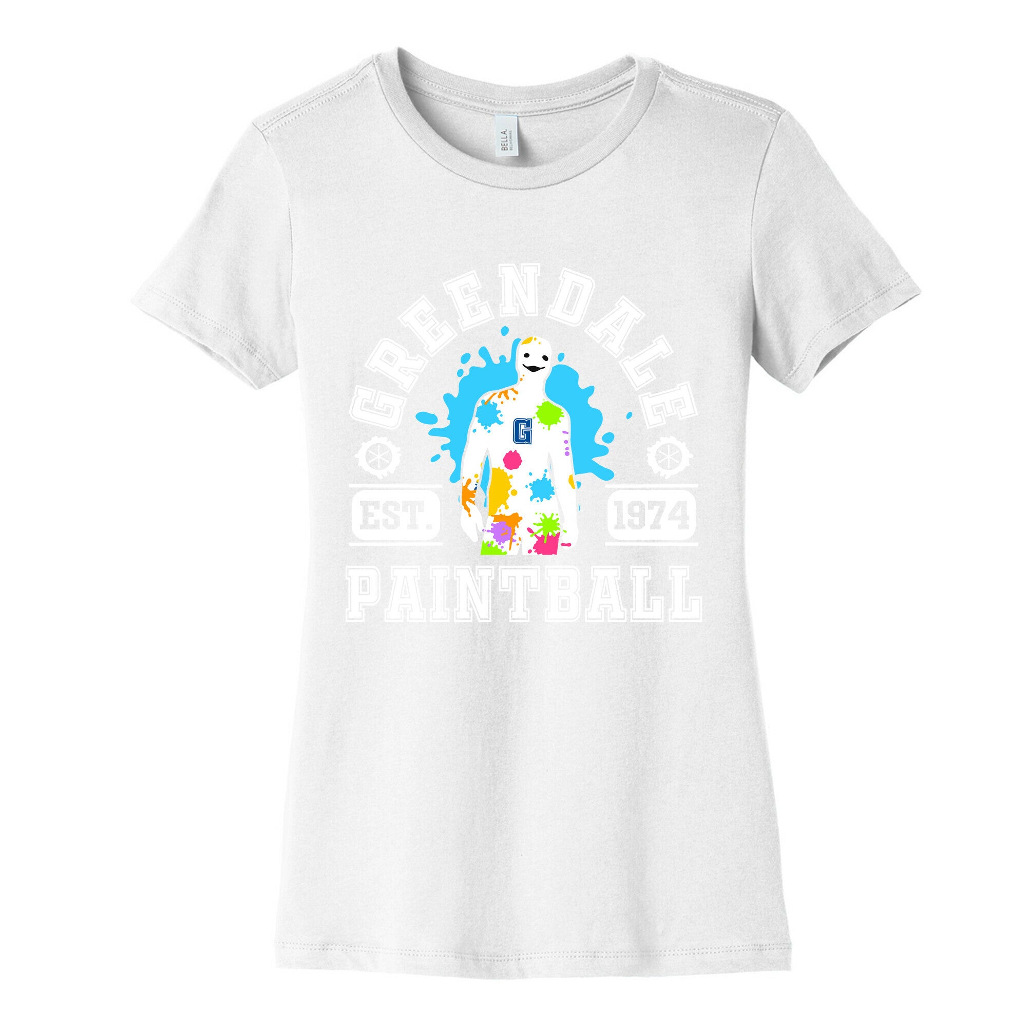 Greendale Community College Paintball Women's Cotton Tee