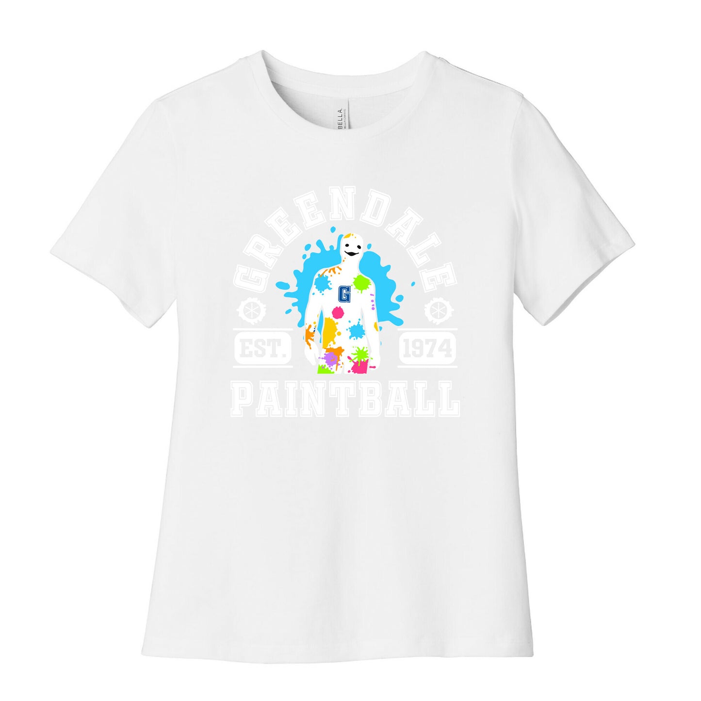 Greendale Community College Paintball Women's Cotton Tee